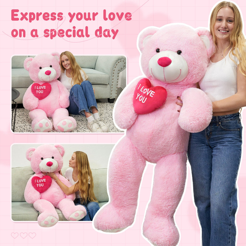 Riesen-Teddybär-Kuscheltiere, braun, 6 Fuß