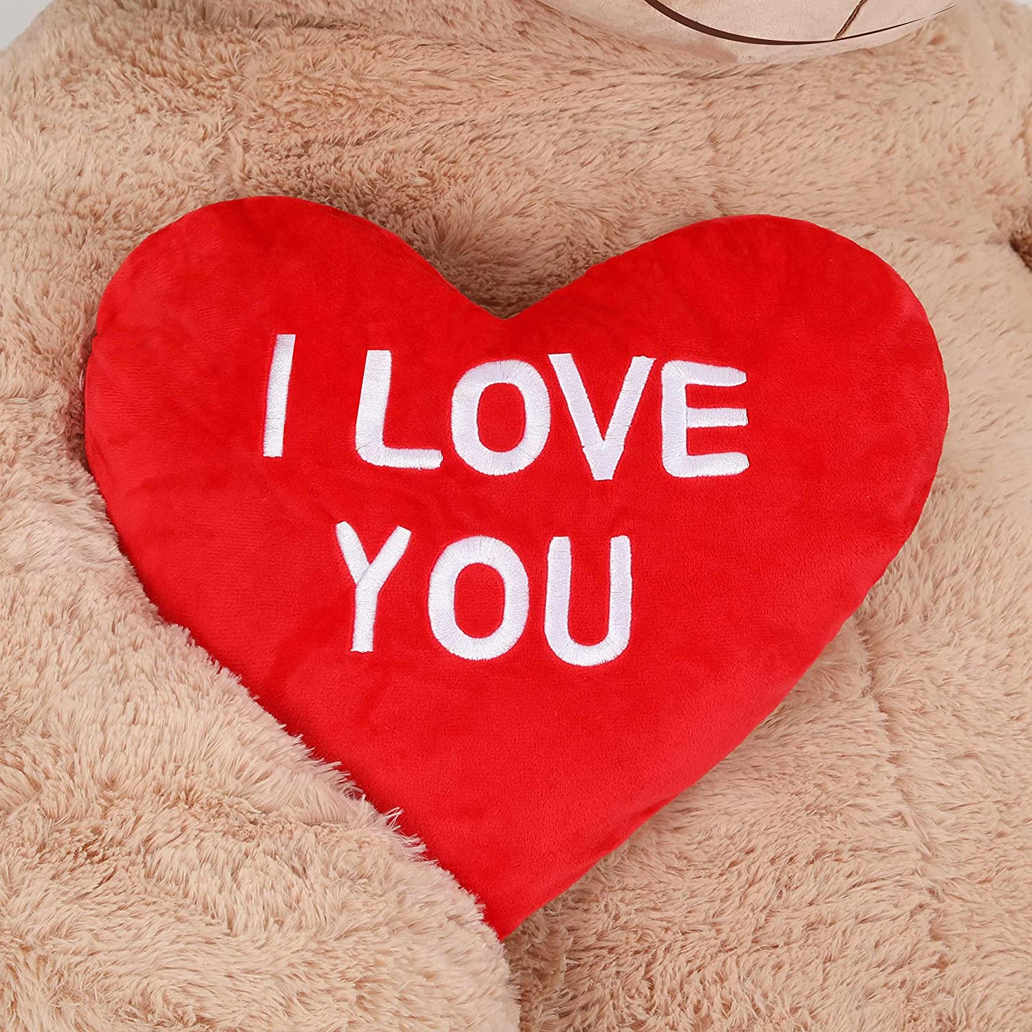 Riesen-Teddybär-Kuscheltiere, braun, 6 Fuß