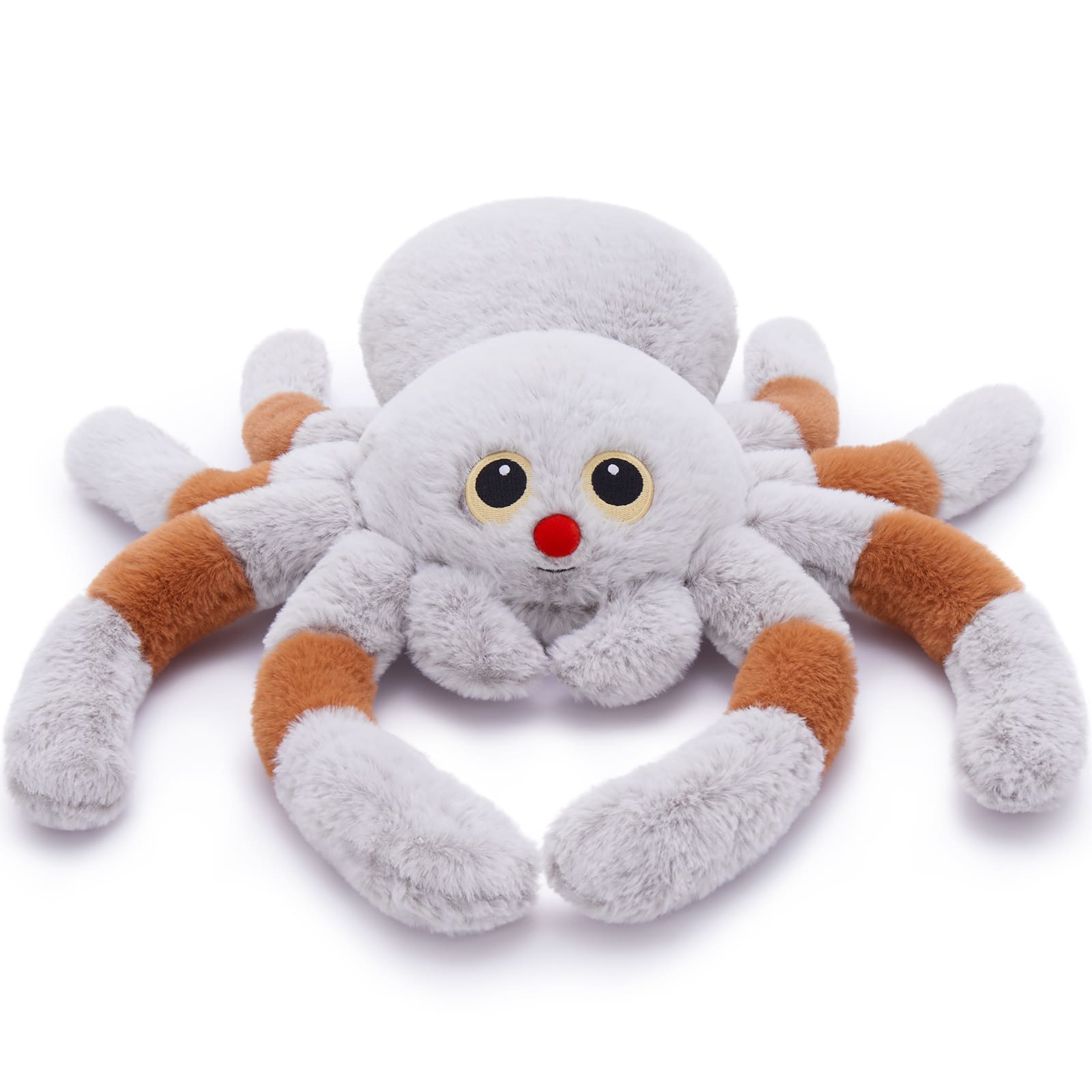 Big Spider Plush Toy Halloween Stuffed Animals, Grey, 20 Inches Stuffed Animals Store Big Spider Plush Toy Halloween Stuffed Animals, Grey, 20 Inches Stuffed Animals Store