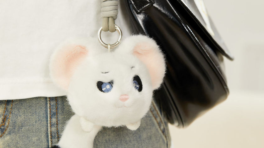 How to Make MorisMos Mini Plushies into Keychains - DIY Tutorial