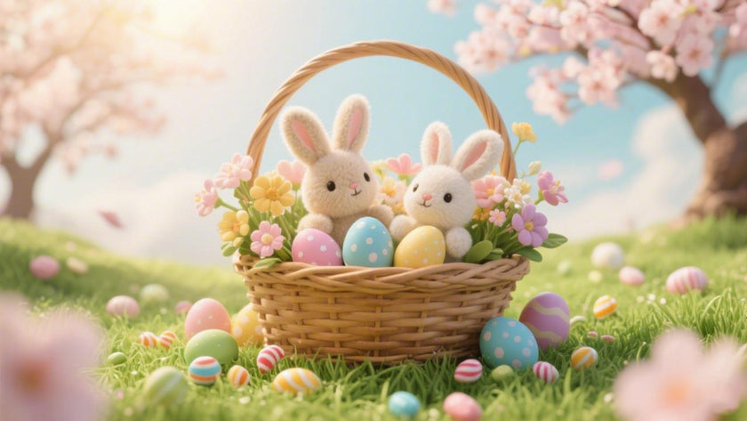 The Cutest Easter Basket Ideas with Stuffed Animals