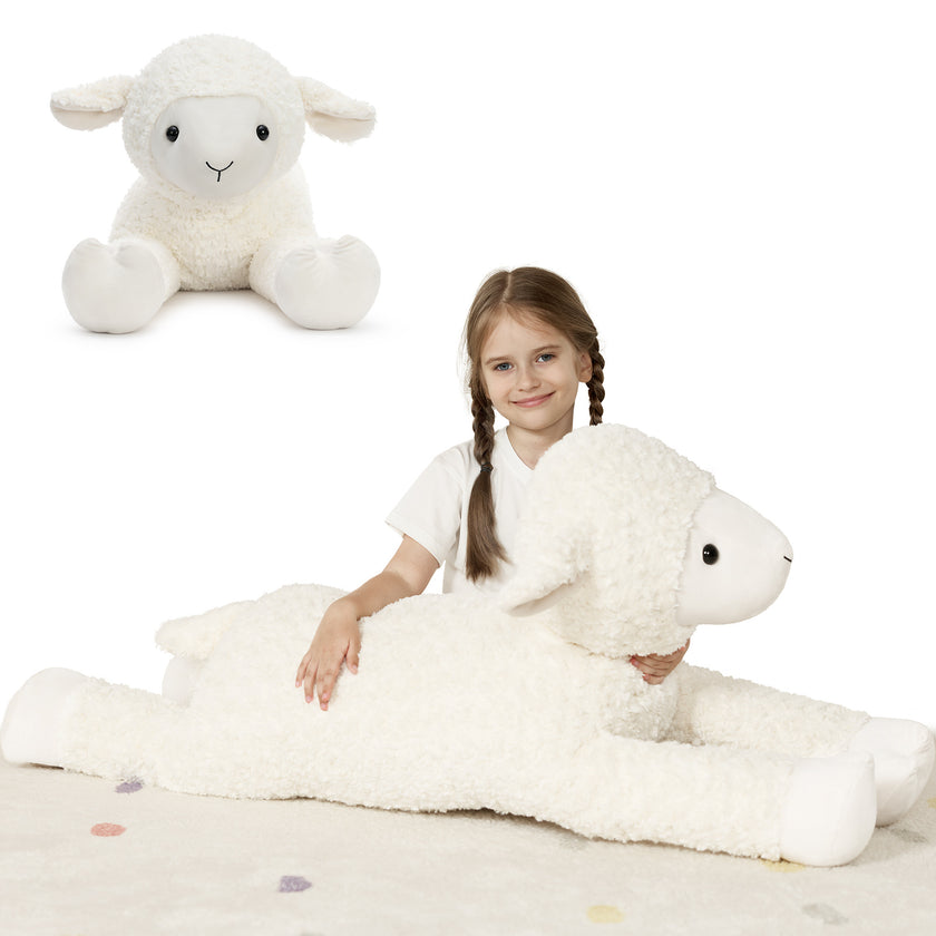 Tezituor 43 3 Sheep Stuffed Animal Giant Sheep Body Pillow Large Lamb tezituor-43-3-sheep-stuffed-animal-giant-sheep-body-pillow-large-lamb