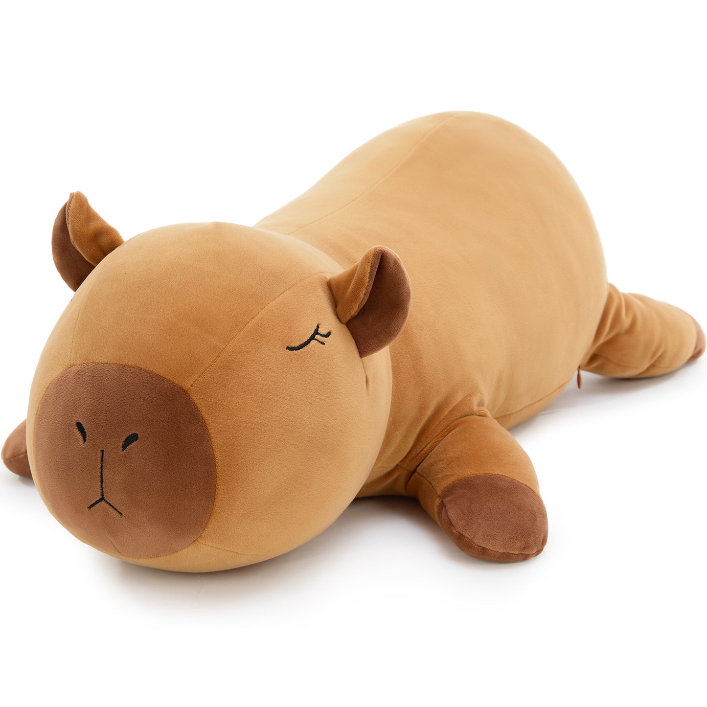 MorisMos 27.6" Capybara Stuffed Animal 2.65 Lb Giant Capybara Plush Pillow Toy