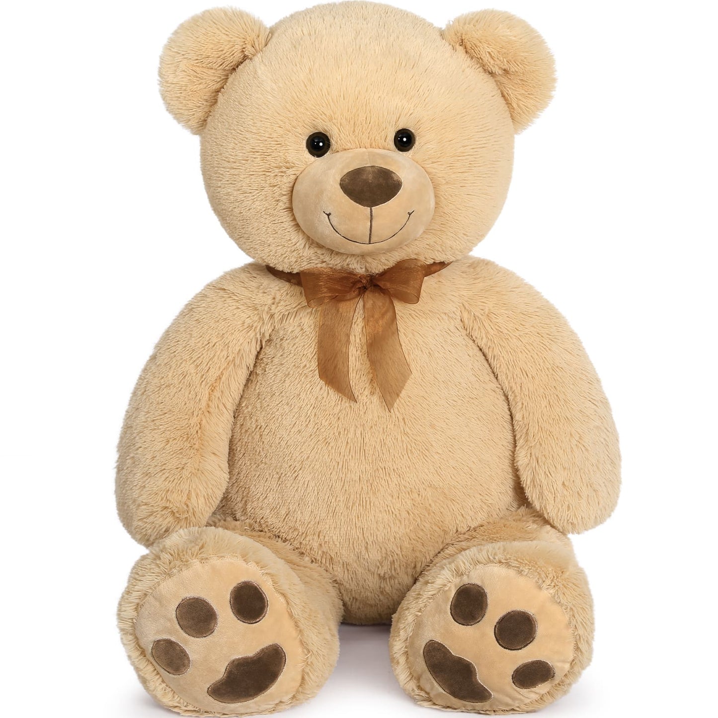 Big Teddy Bear Stuffed Animal Toy, Brown, 40 Inches