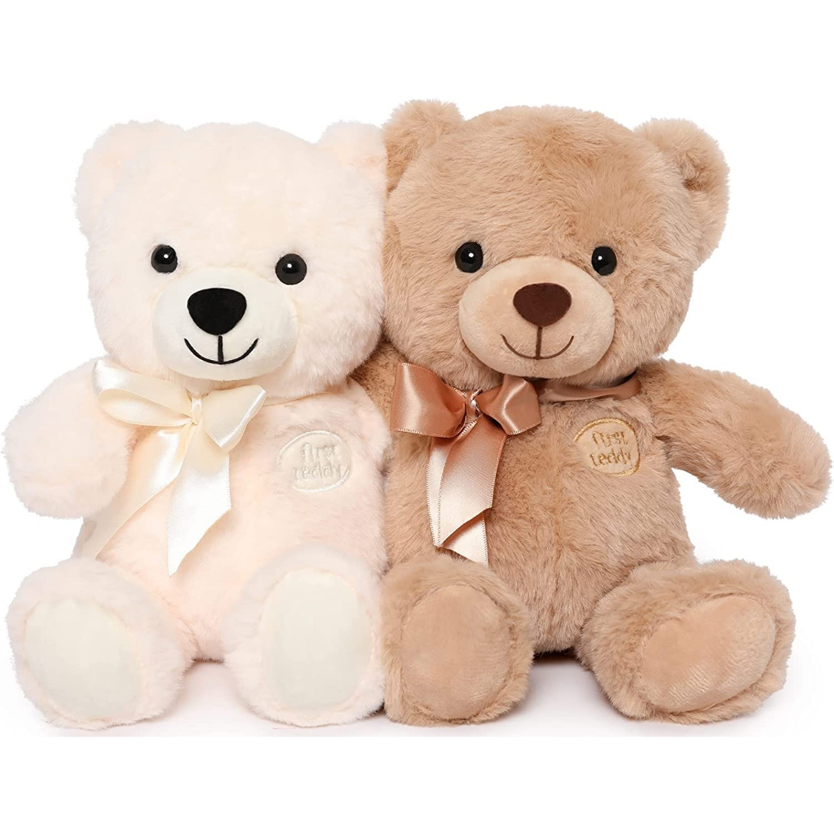2er-Pack Teddybär-Plüschspielzeug-Set, 11,8 Zoll
