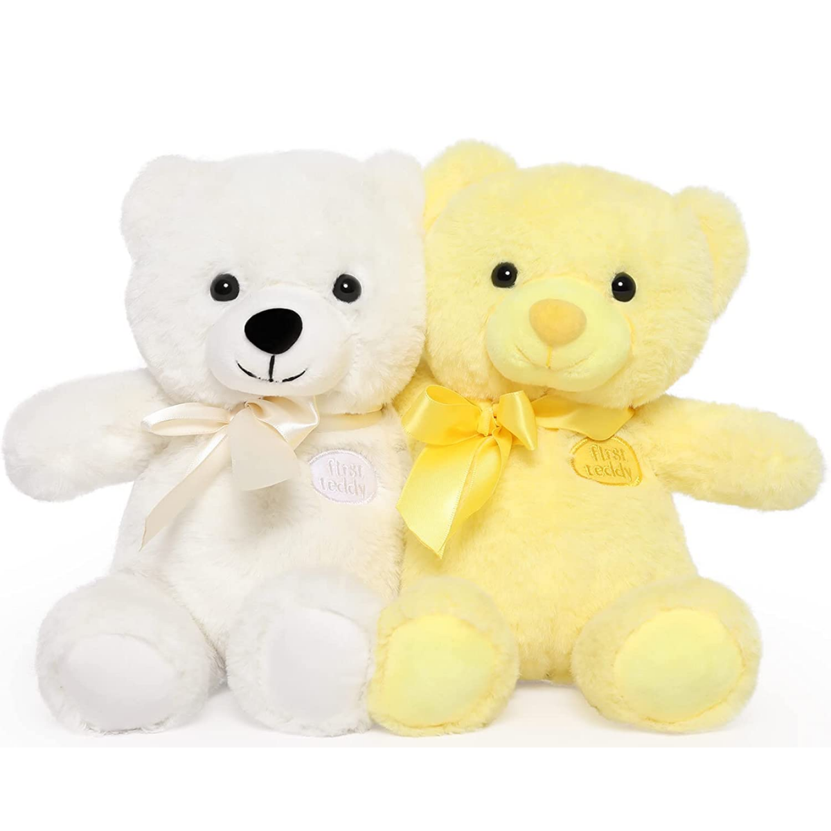 2er-Pack Teddybär-Plüschspielzeug-Set, 11,8 Zoll