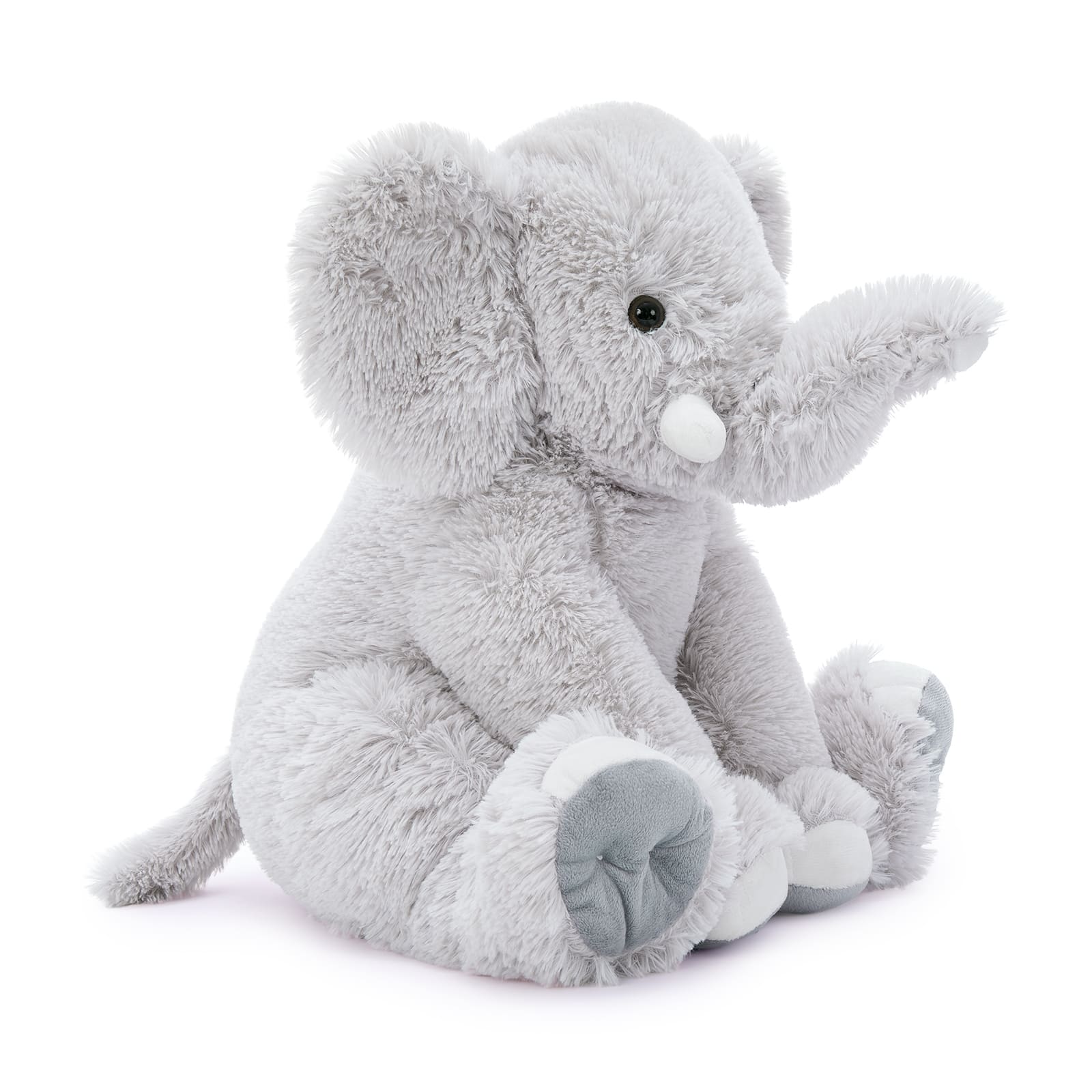 Jouet en peluche éléphant, multicolore, 19 pouces