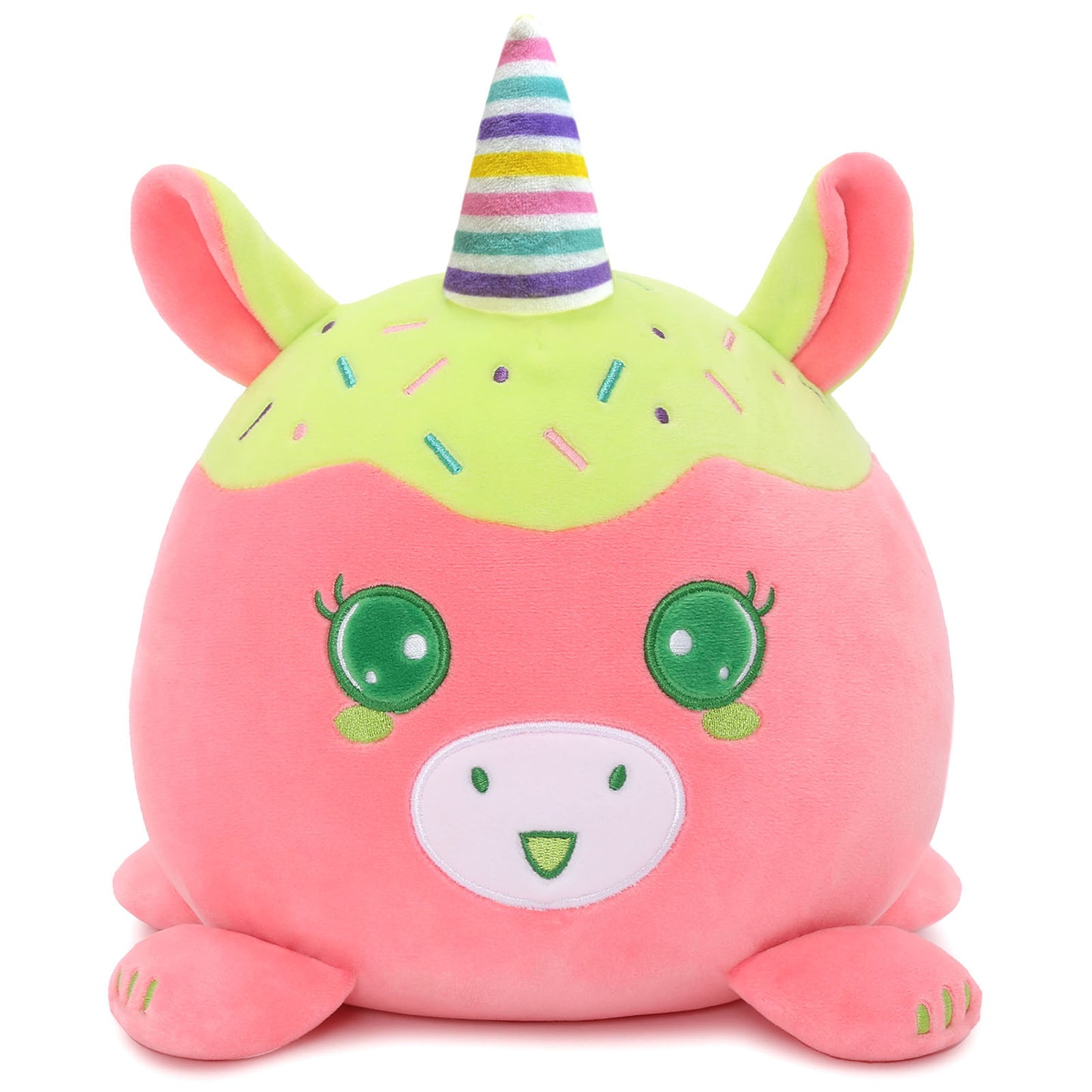 3 jouets en peluche spongieux, 10 pouces