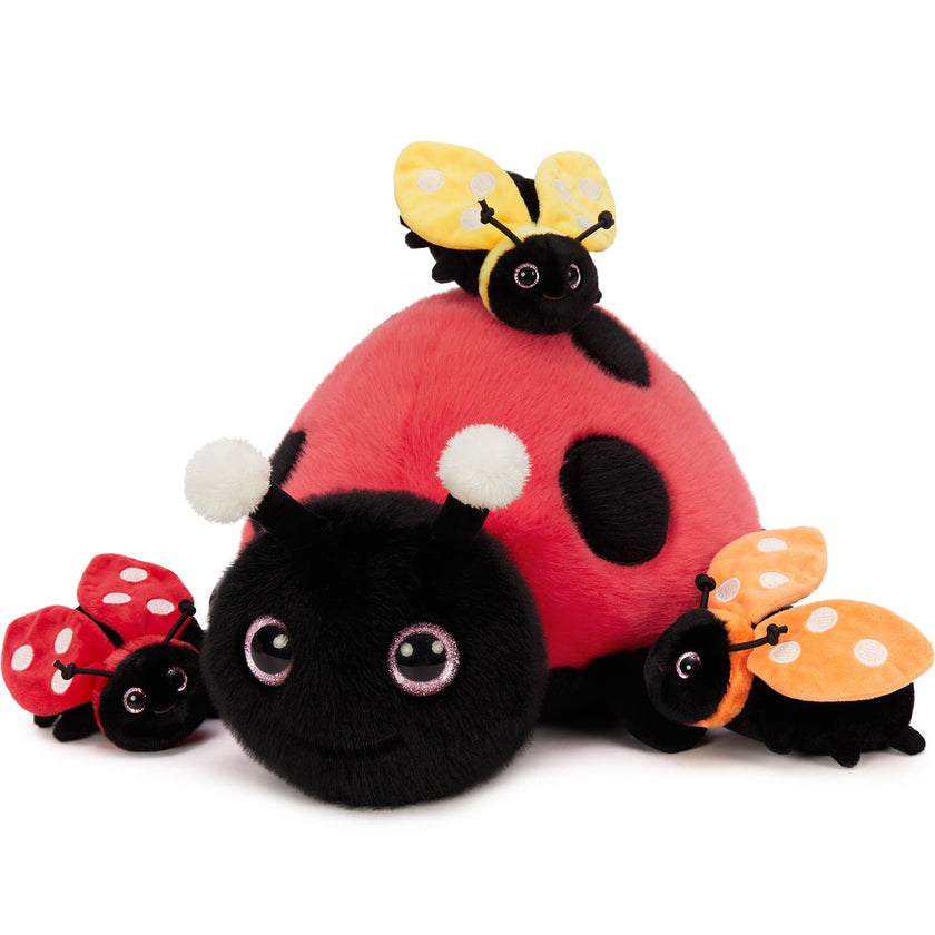 Ladybug Stuffed Animals Insect Plush Toys, 15.7 Inches