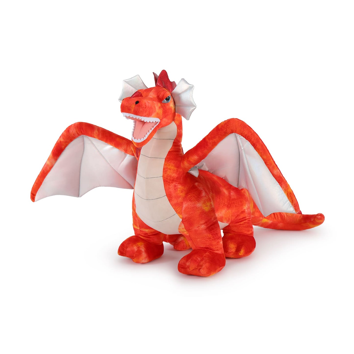 Giant Flying Dragon Plush Toy, Red, 51 Inches