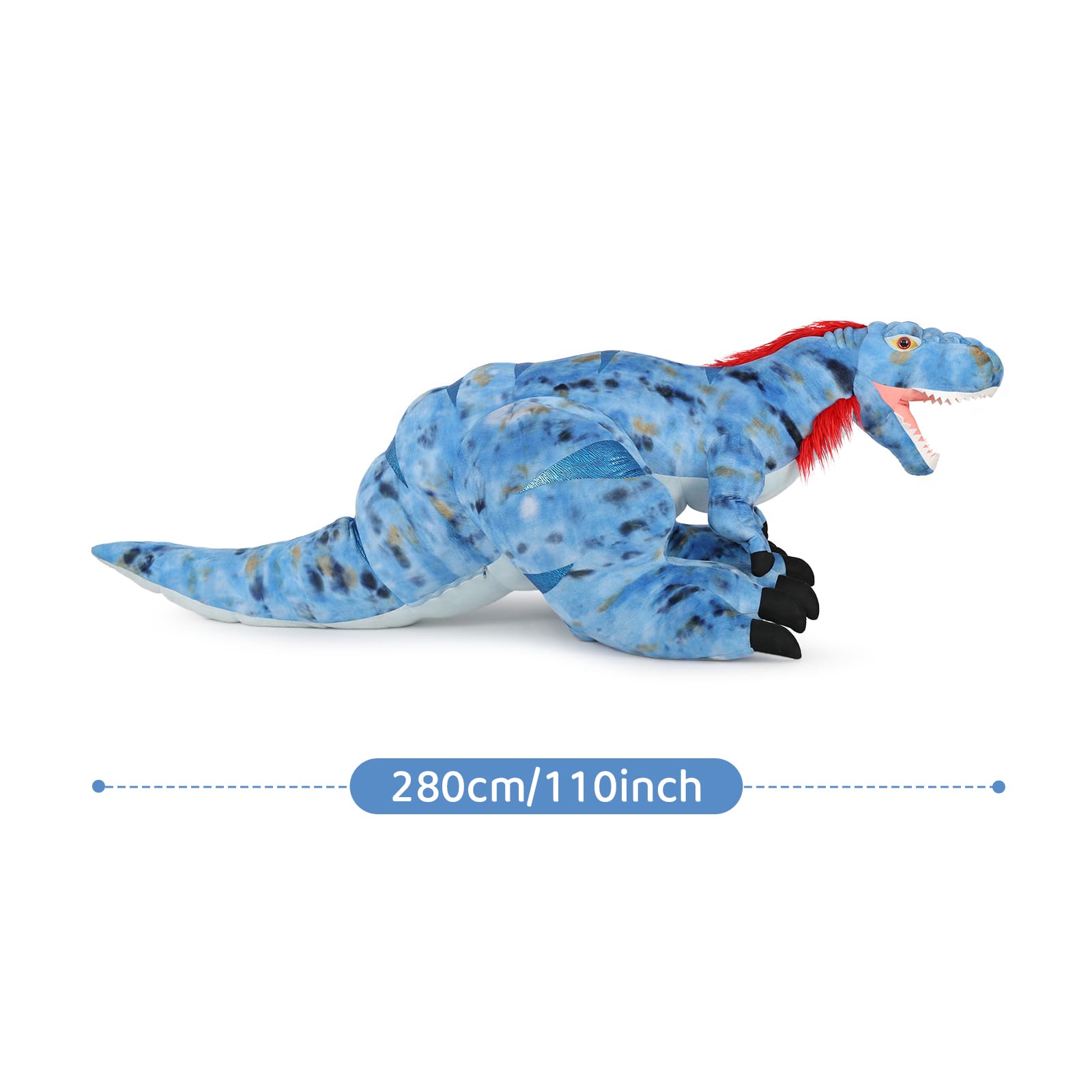 Life Size T Rex Plush Toy Oversized Dino Stuffed Animals, 9.1 FT