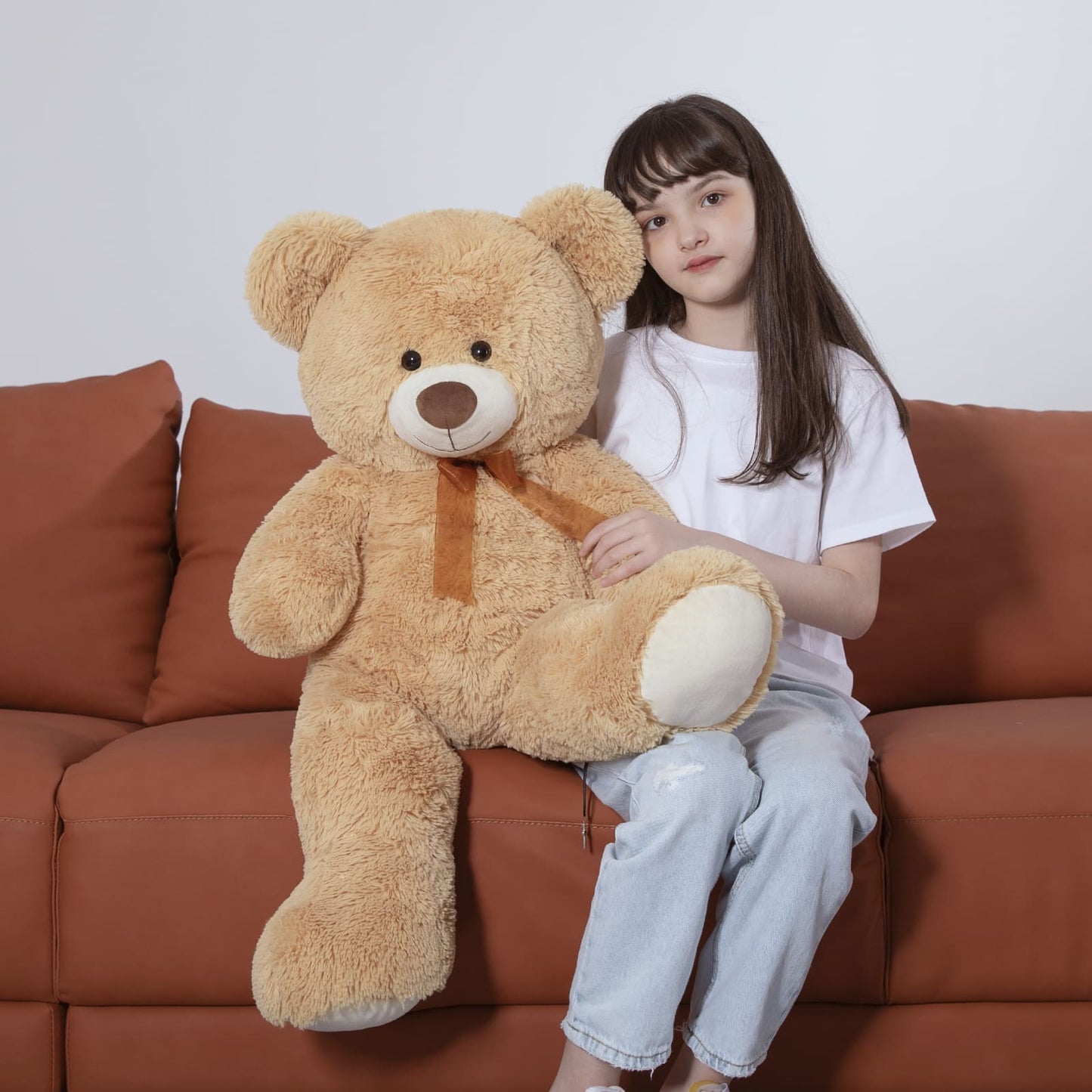 Ours en peluche géant, multicolore, 35,4/51 pouces