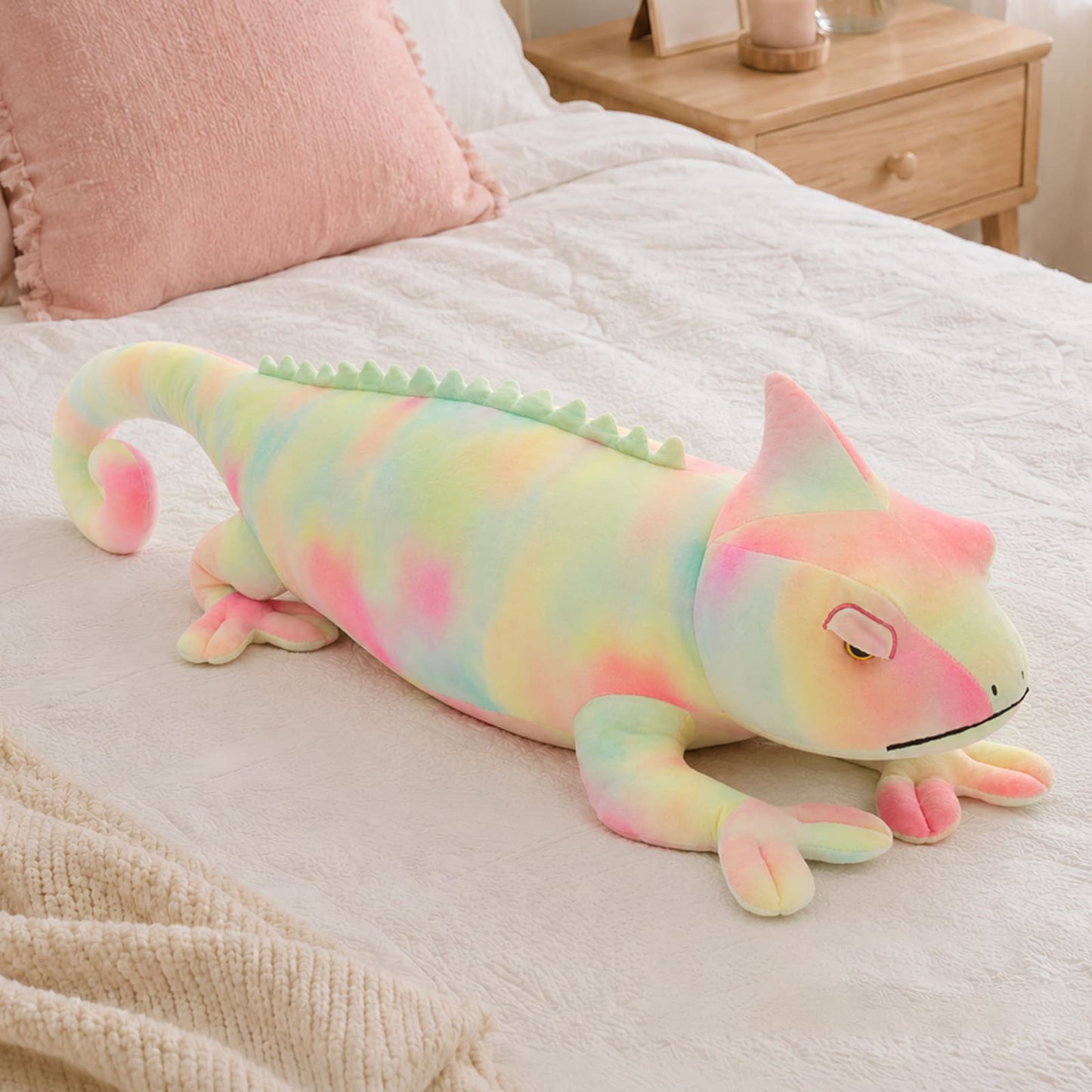 Oversized 39.3 inch plush teddy-style stuffed animal, soft and breathable cotton plush pillow toy, perfect gift for Valentine’s Day, Christmas, birthdays, and cozy home decoration