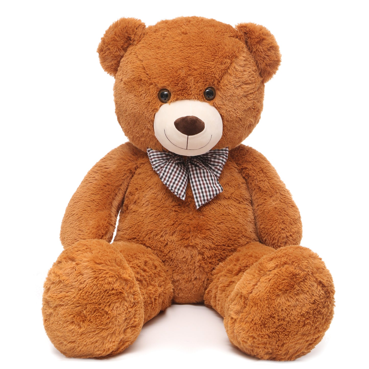 MorisMos Ours en peluche géant 4 pieds en peluche doux gros ours en peluche