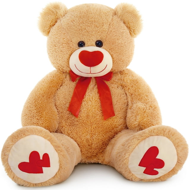 MorisMos Gaint Ours en peluche Marron 99,1 cm