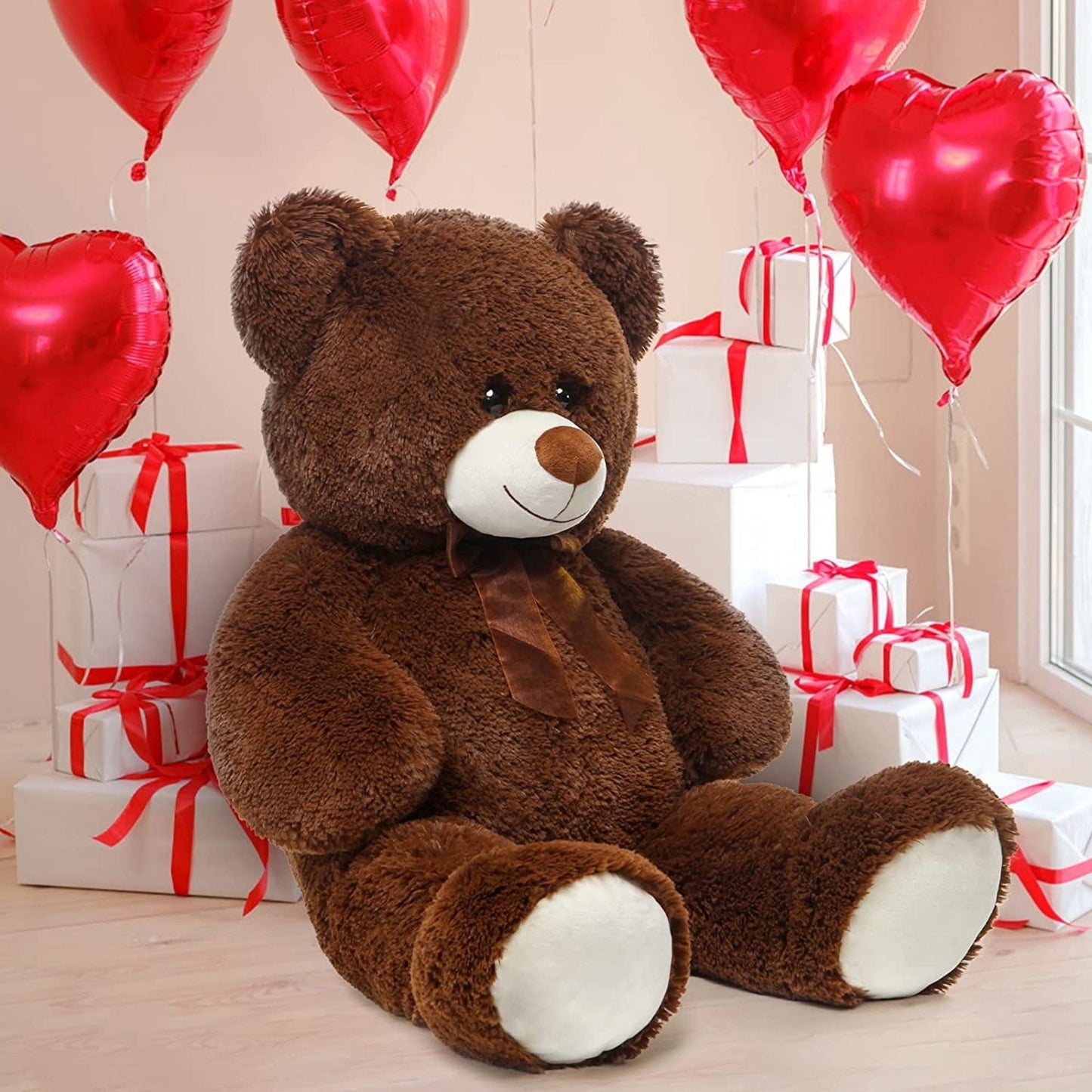 MaoGoLan 35.4" Giant Teddy Bear Soft Stuffed Animals Plush Big Bear Toy