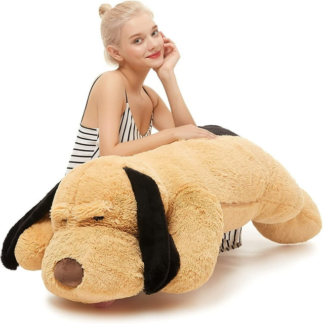 MaoGoLan Giant Dog Stuffed Animal 51" Soft Puppy Pillow Plush Toy