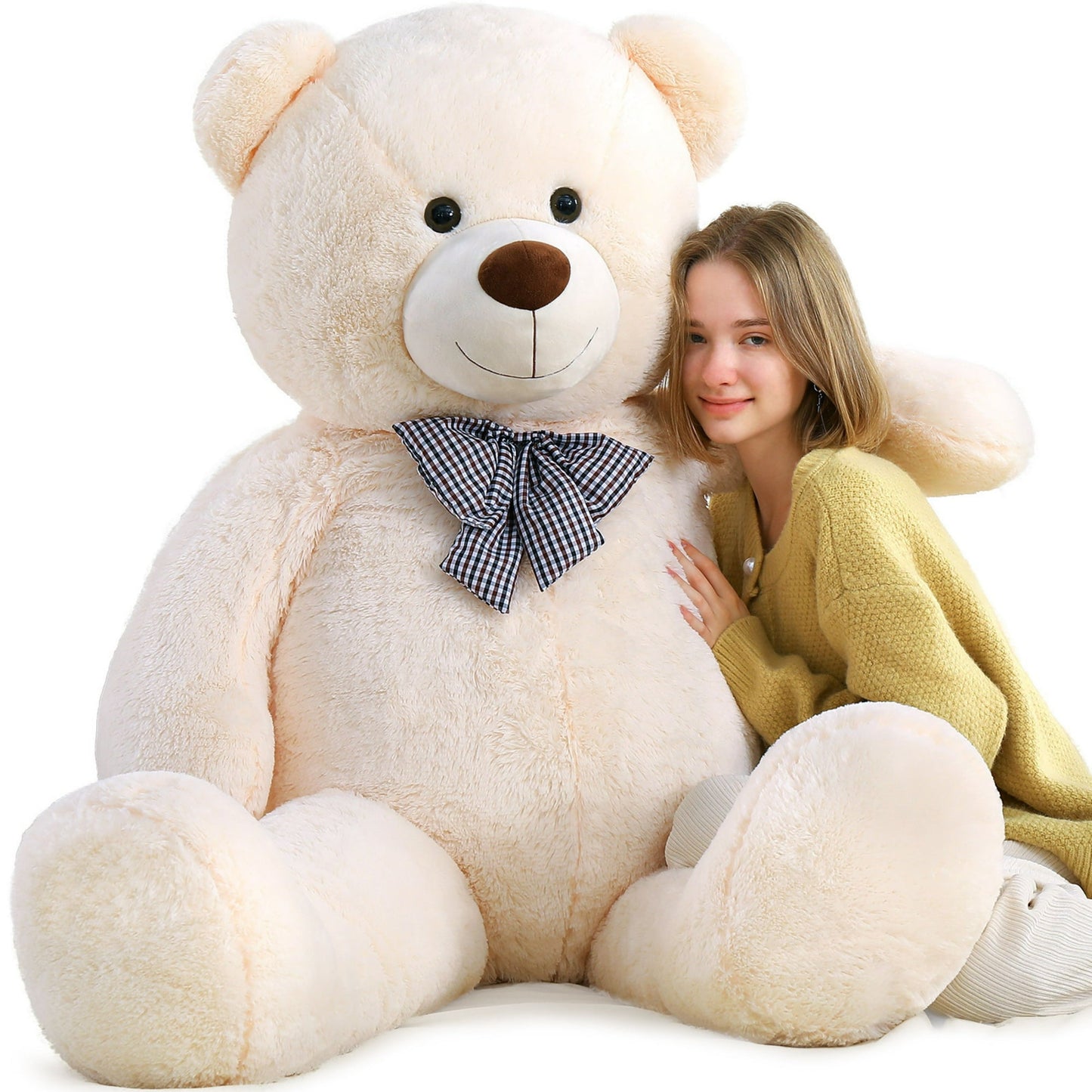 MaoGoLan Giant Teddy Bear 55" Large Stuffed Animals Plush Toy