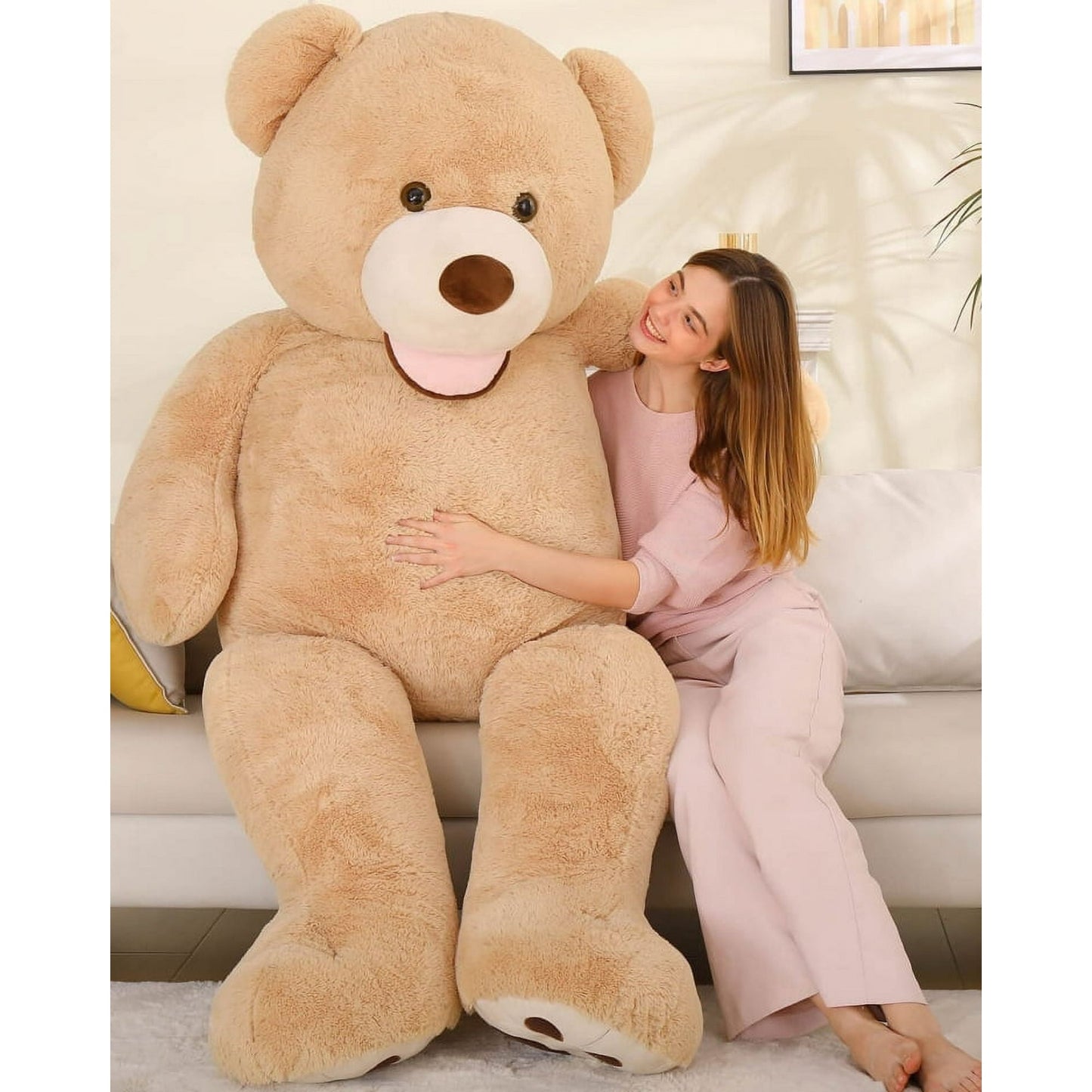 MaoGoLan Giant Teddy Bear 6ft Large Stuffed Animals Plush Toy