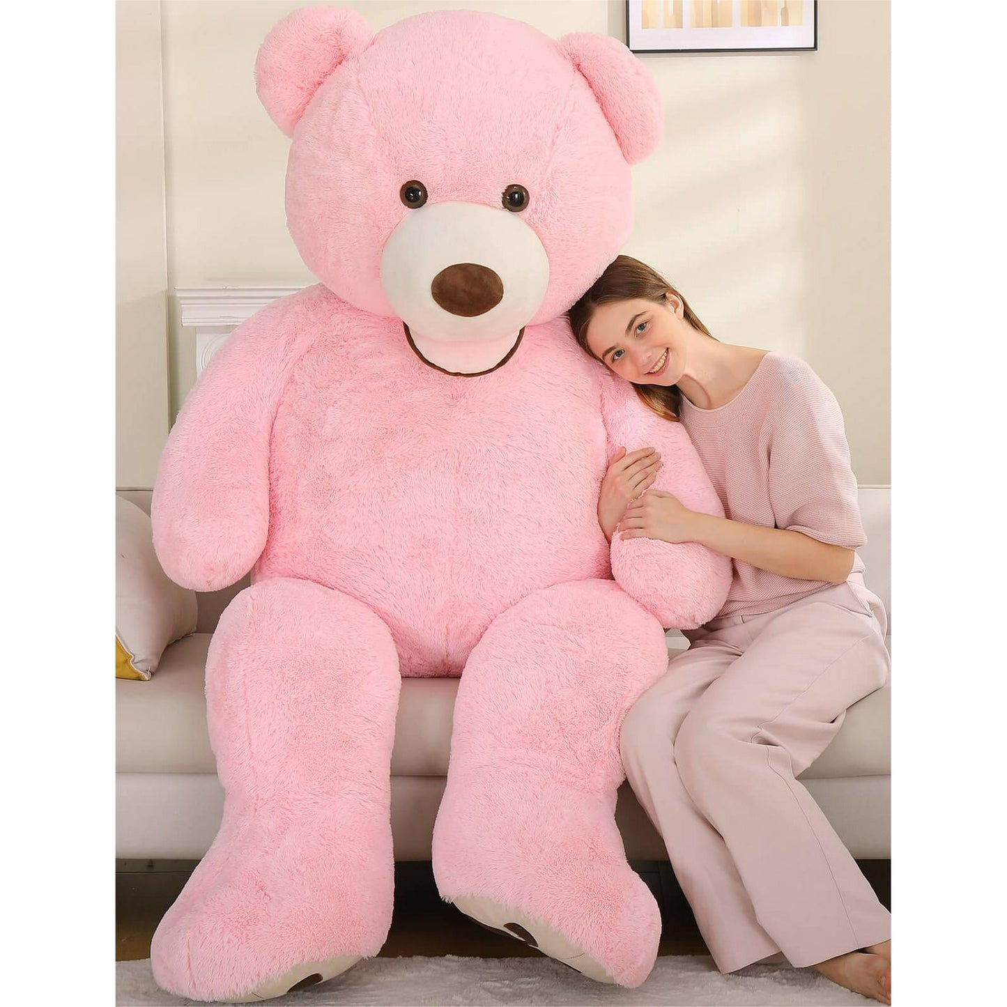 MaoGoLan Giant Teddy Bear 6ft Large Stuffed Animals Plush Toy