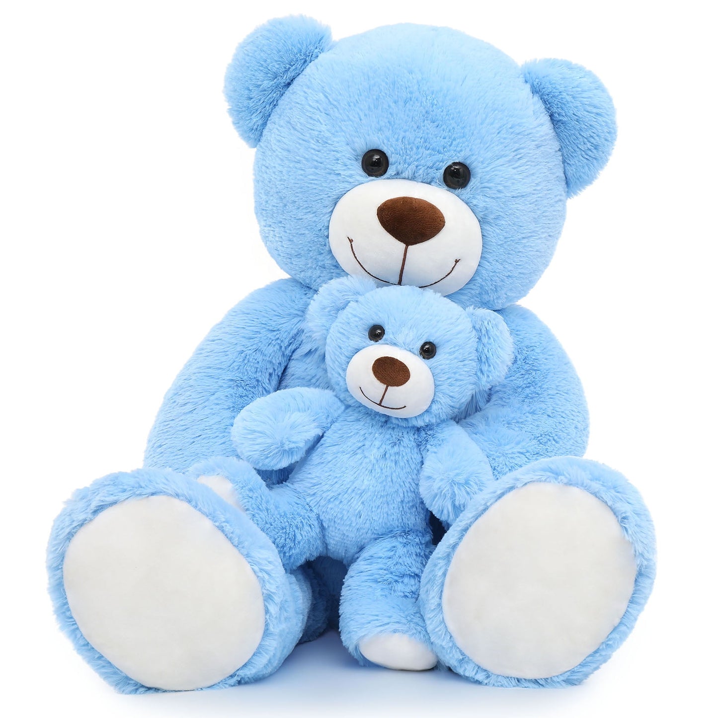 MaoGoLan Mommy and Baby Giant Teddy Bear 39" Bear Stuffed Animal Plush Toy