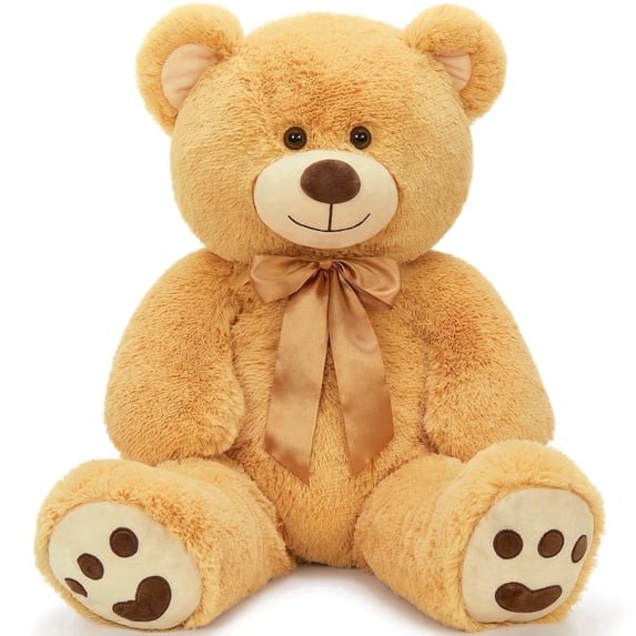 MorisMos 35.4'' Teddy Bear,Giant Stuffed Bear Plush Toy