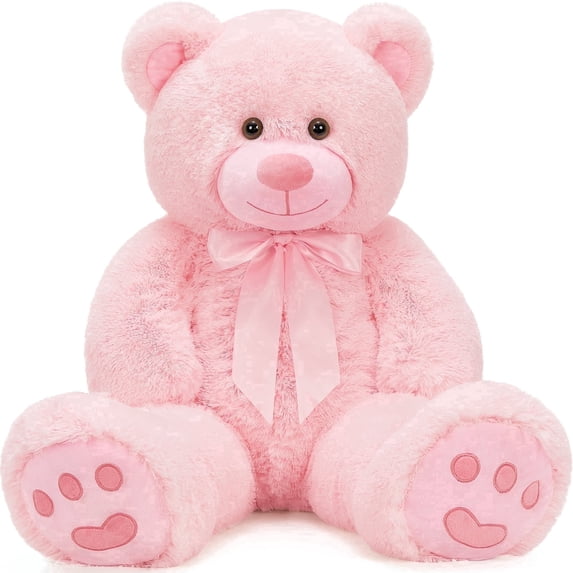 MorisMos 35.4'' Teddy Bear,Giant Stuffed Bear Plush Toy