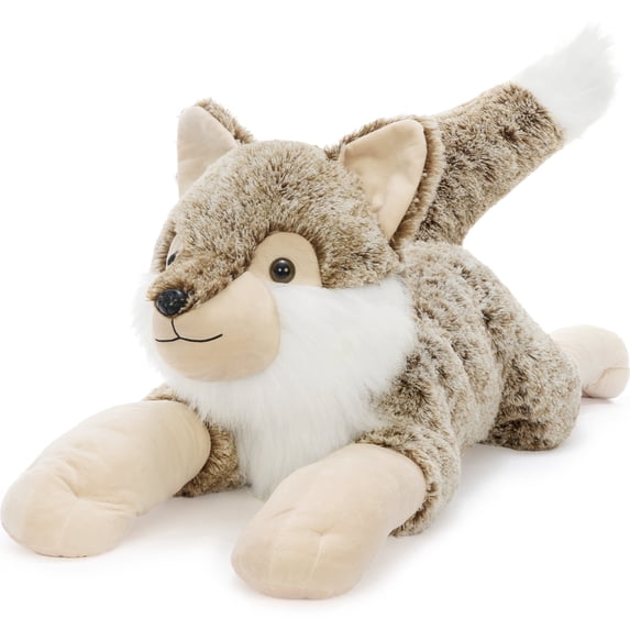 MorisMos 47' Giant Wolf Stuffed Animal Plush Wolf Toy