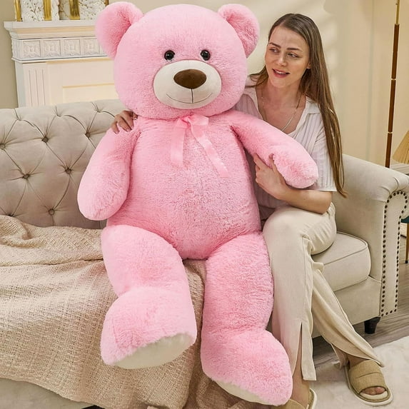 MorisMos 51'' Giant Teddy Bear Stuffed Animal Soft Big Teddy Bear Plush Toy