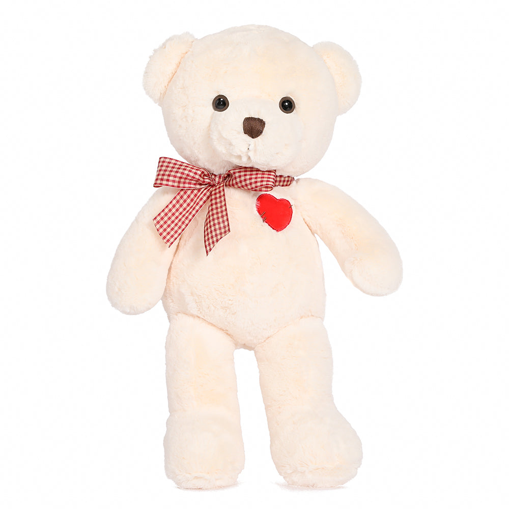 Teddy Bear Stuffed Animal Toy, Beige, 20 Inches