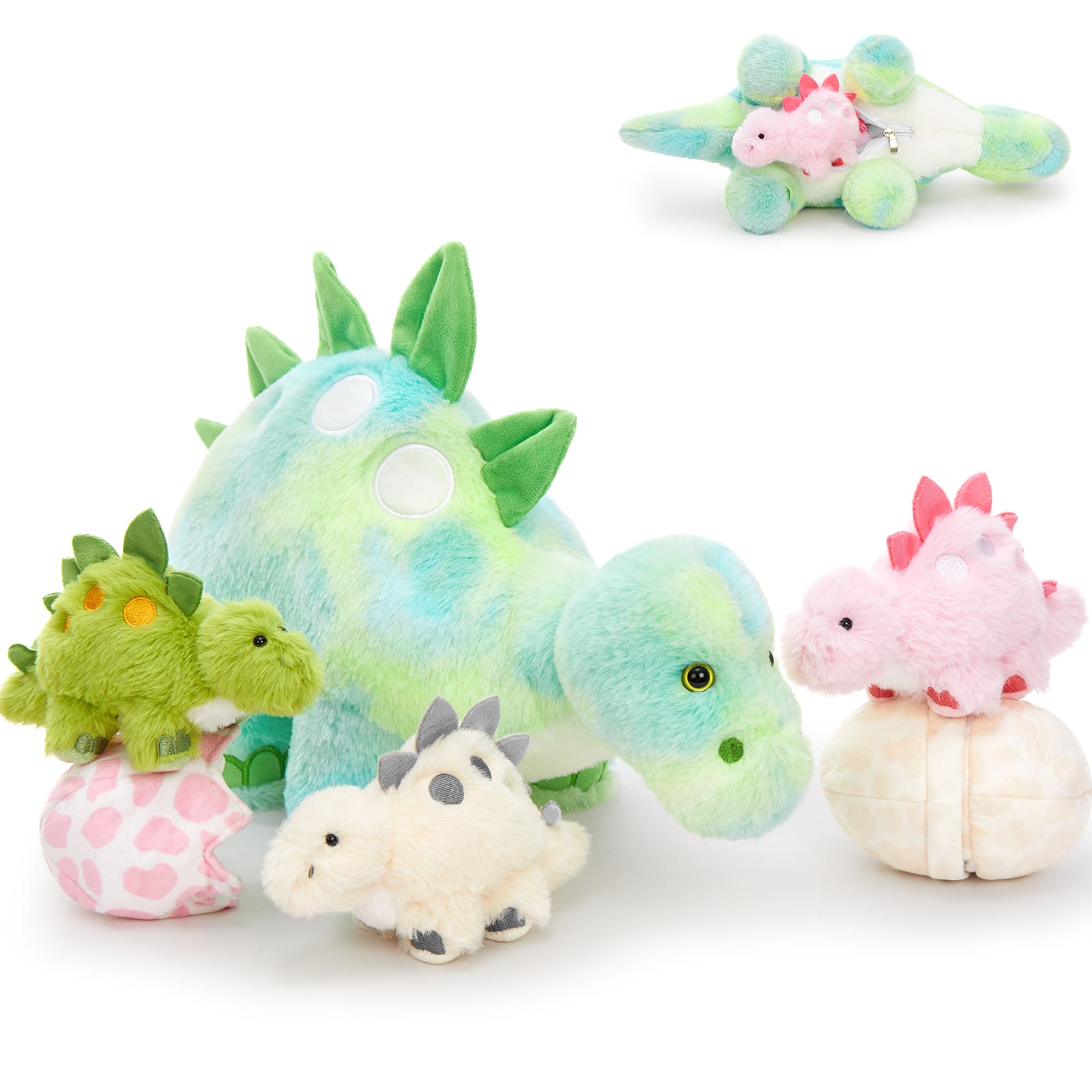 Stegosaurus Plush Toys Dinosaur Stuffed Animals, 18.5 Inches