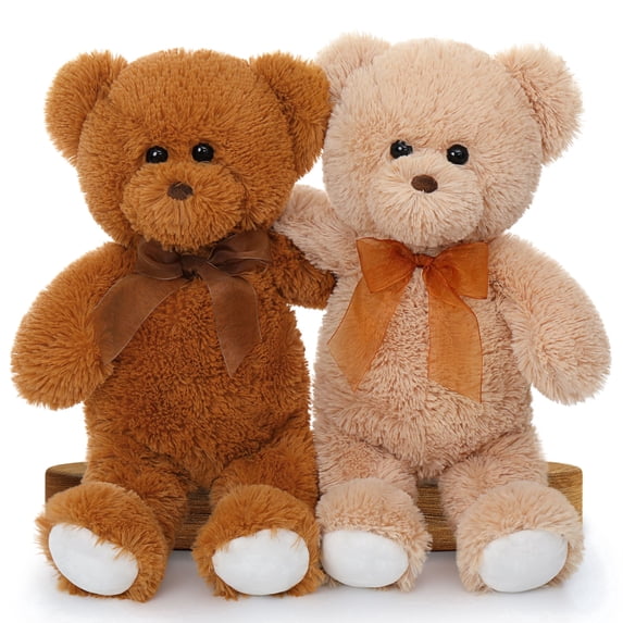Tezituor 2 Pack Teddy Bear Stuffed Animal 18" Stuffed Teddy Bear Plush Toy