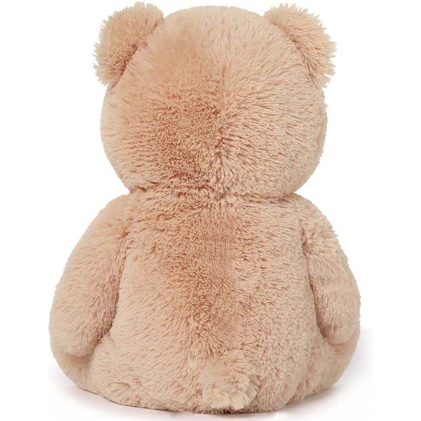 Teddybär-Stofftier, Hellbraun/Weiß, 18 Zoll