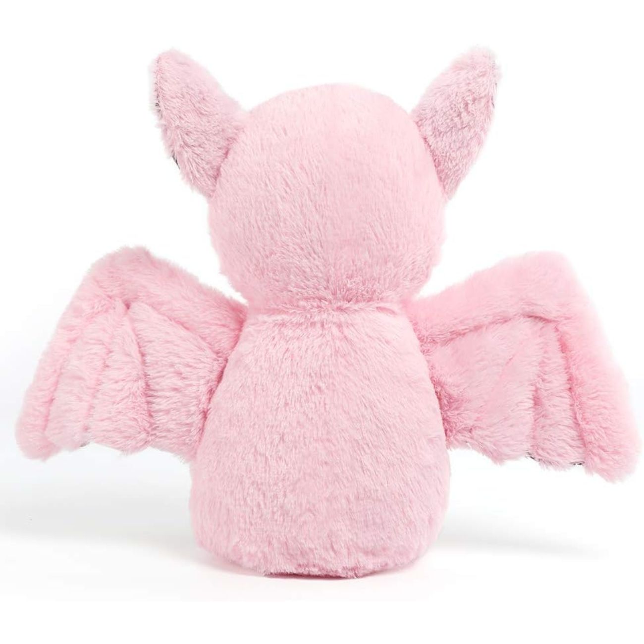 Fledermaus-Stofftier, Blau/Rosa/Grau, 14 Zoll