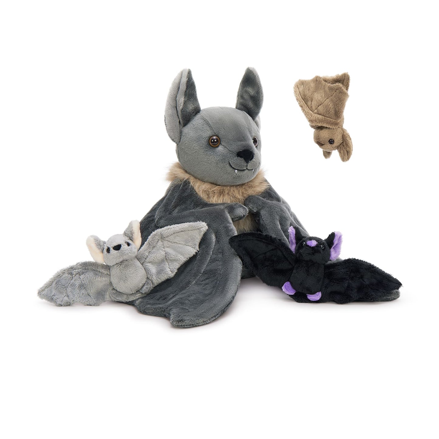 Lifelike Bat Stuffed Animals Halloween Plush Toys, 31.5 Inches