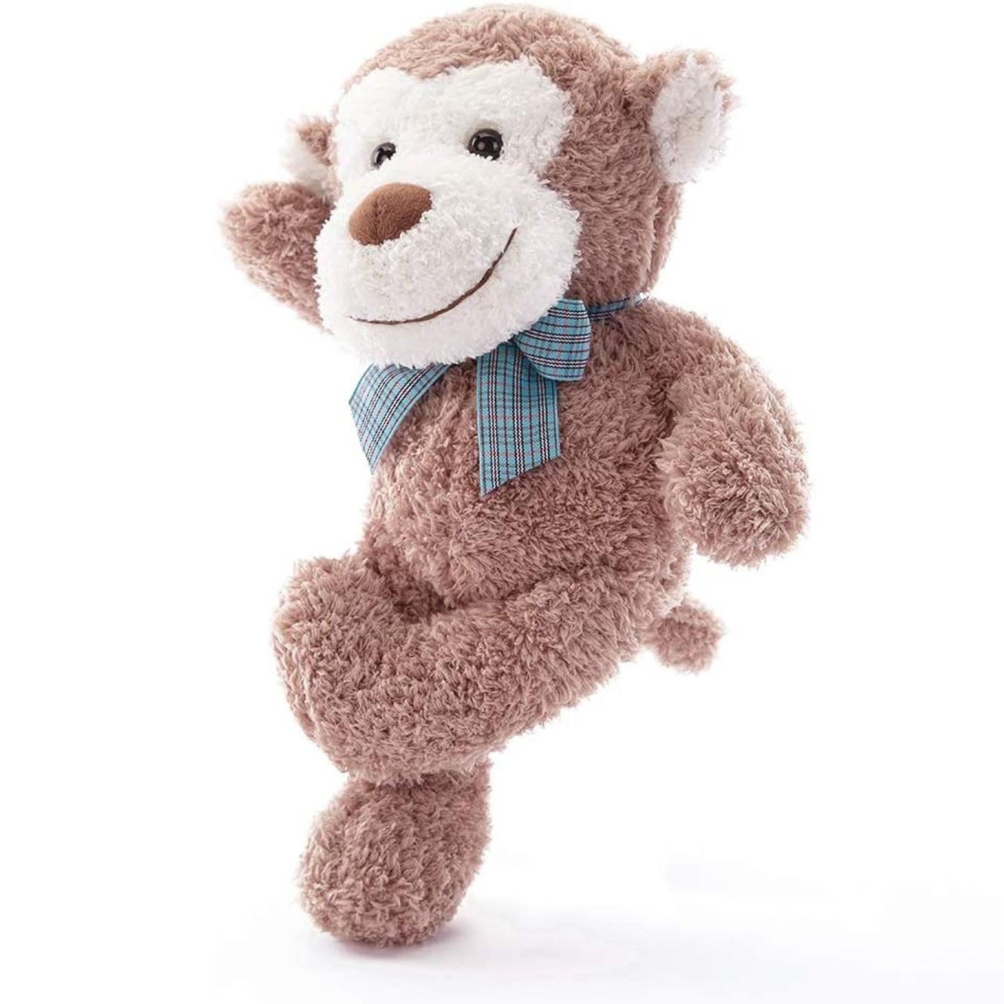 3 Packs 12 Inch Animal Plush Toy Assortment - Baby Shower Centerpiece Decoration - Small Stuffed Animal Bulk for Kids, Carnival Prizes, School Gifts, Valentine's Day Party Favors - Panda Bunny Monkey Plush