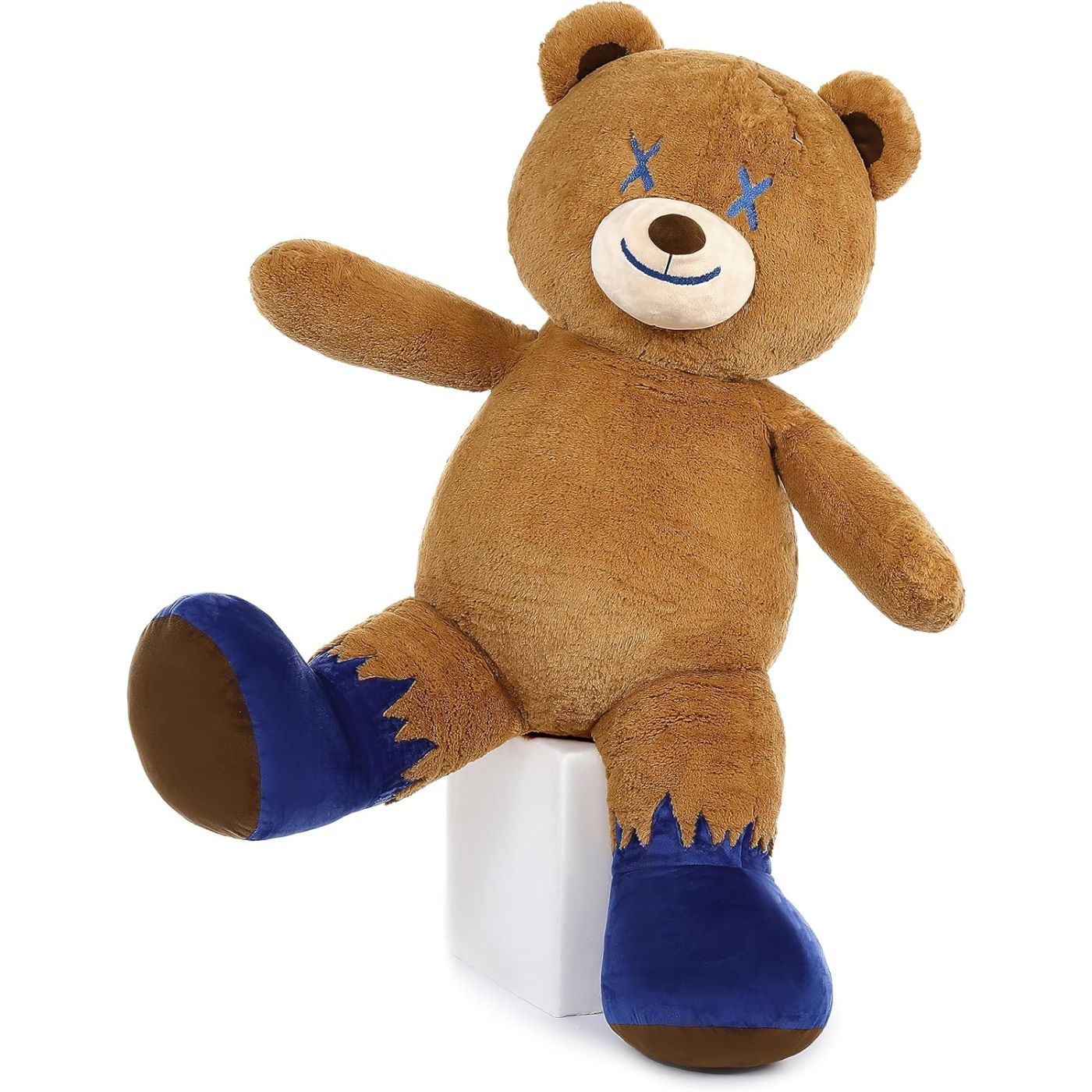 Riesiges Teddybär-Plüschtier, braun, 47 Zoll