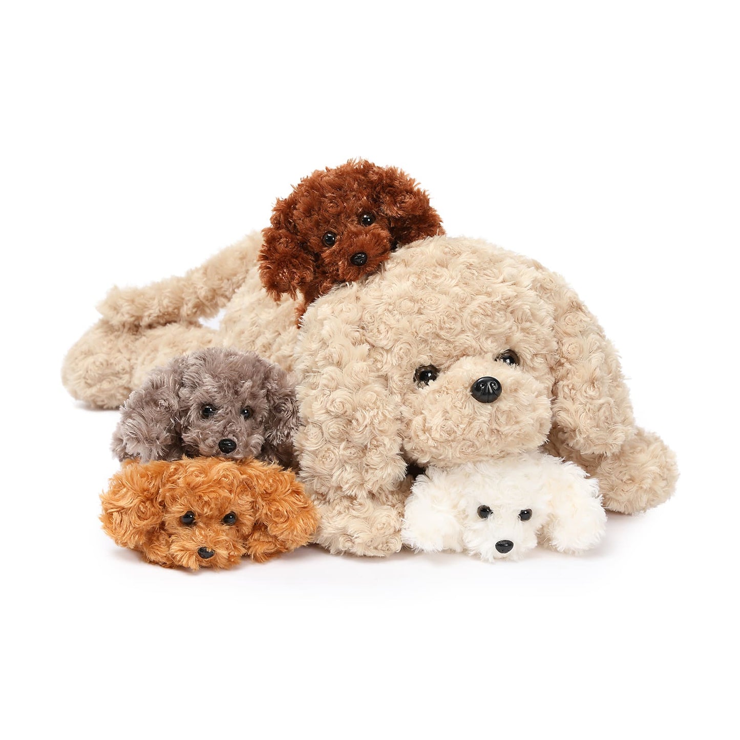 Stofftierspielzeug-Set für Hunde, 23,6 Zoll
