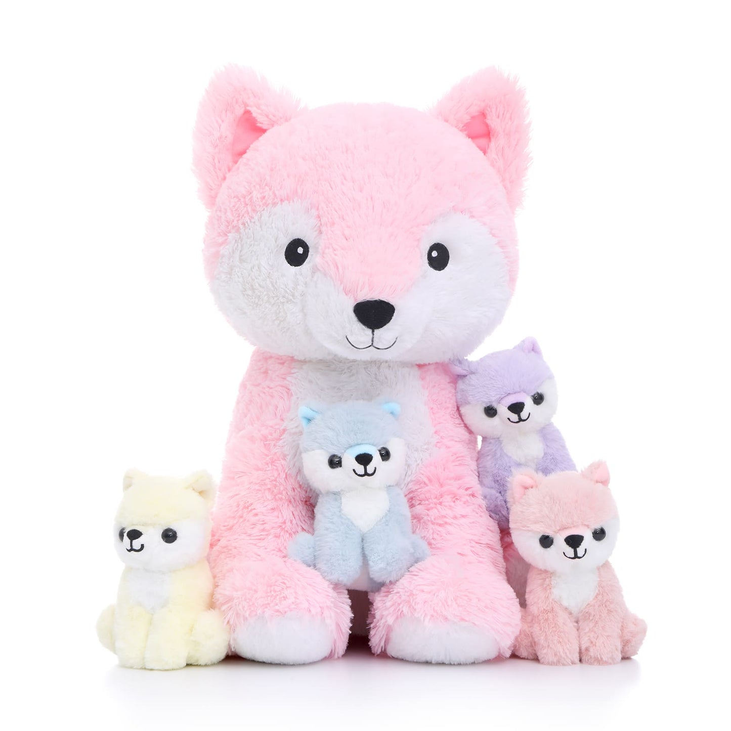Fuchs-Stofftierspielzeug-Set, 19 Zoll