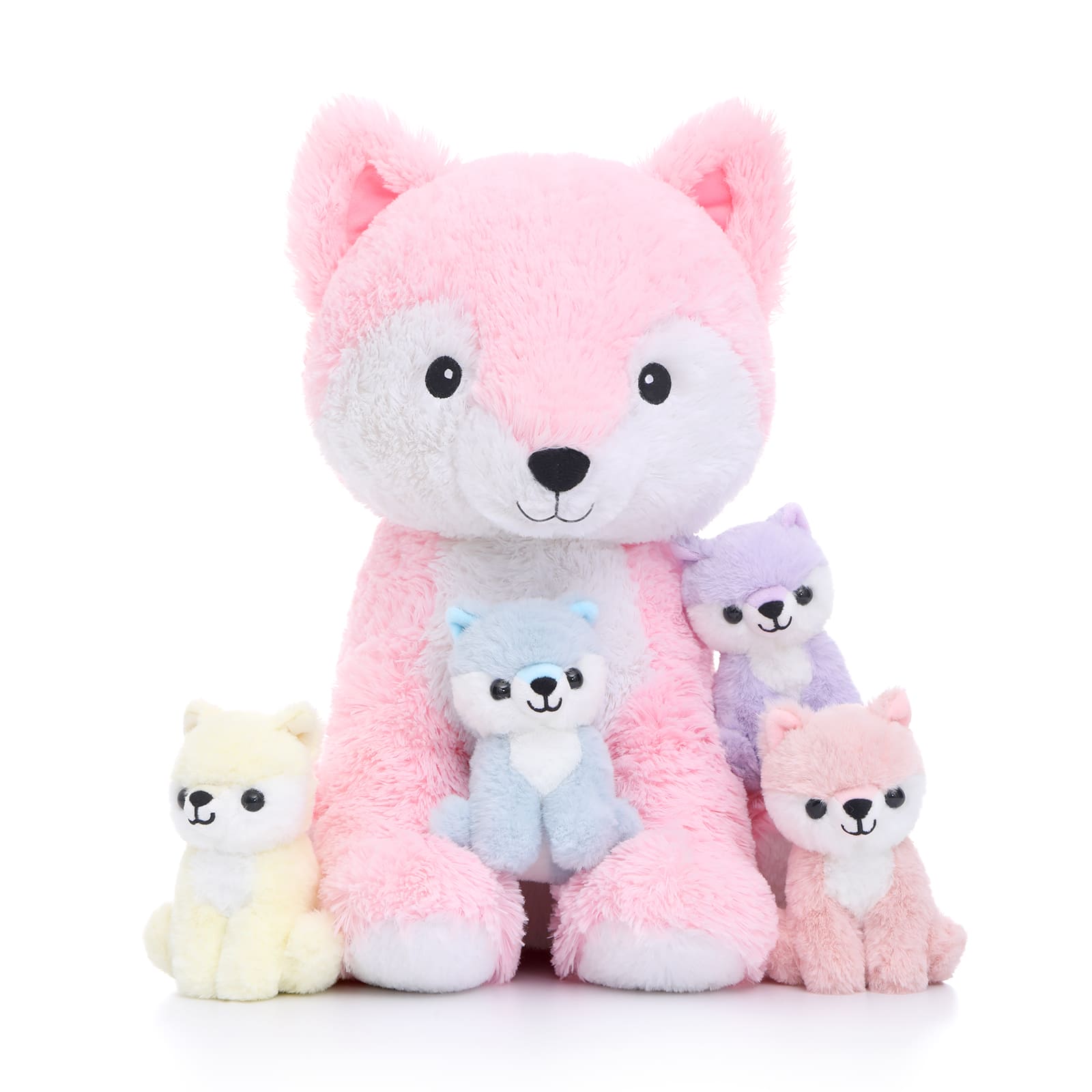 Fuchs-Stofftierspielzeug-Set, 19 Zoll