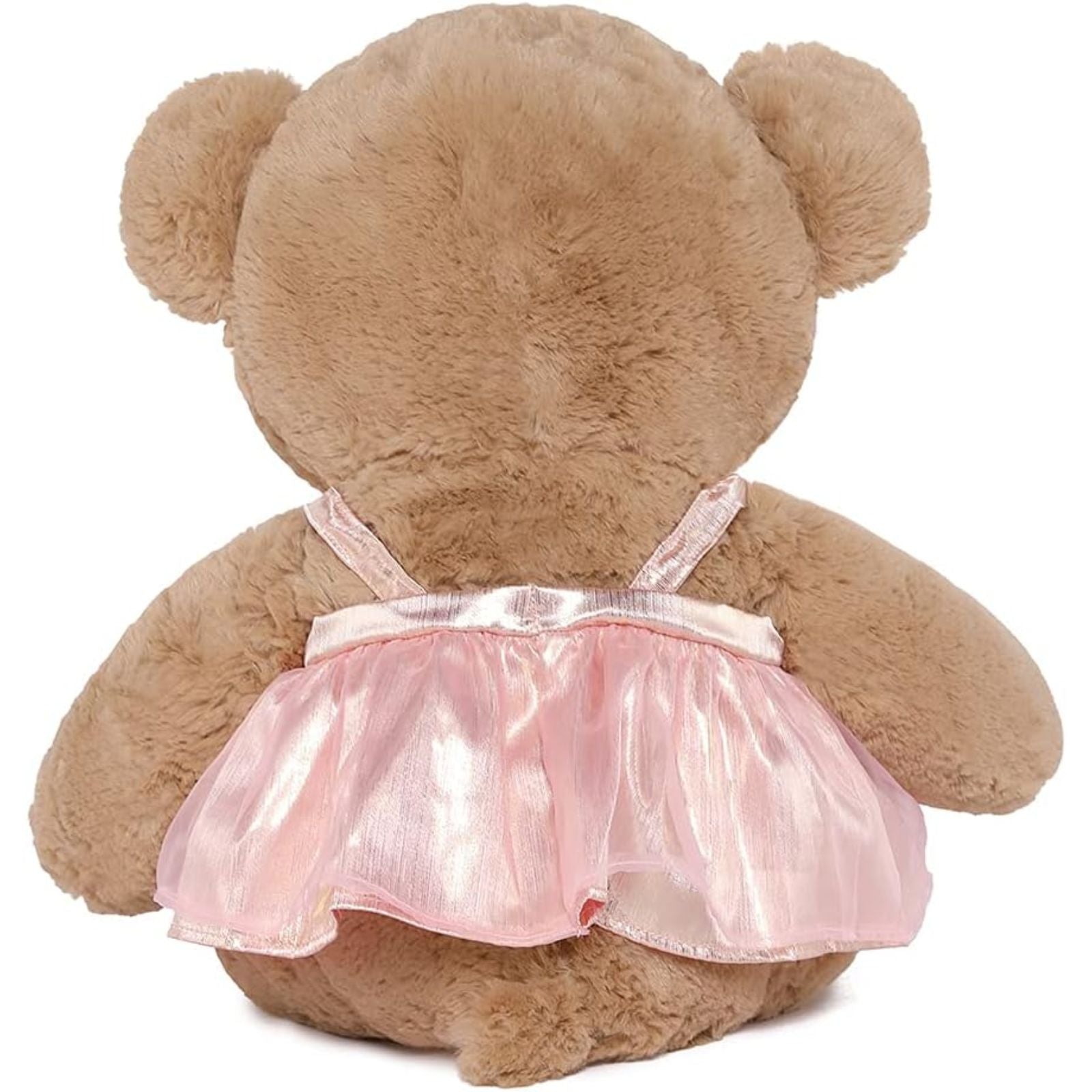 Teddy Bear Stuffed Toy, Beige/Brown, 17.5 Inches