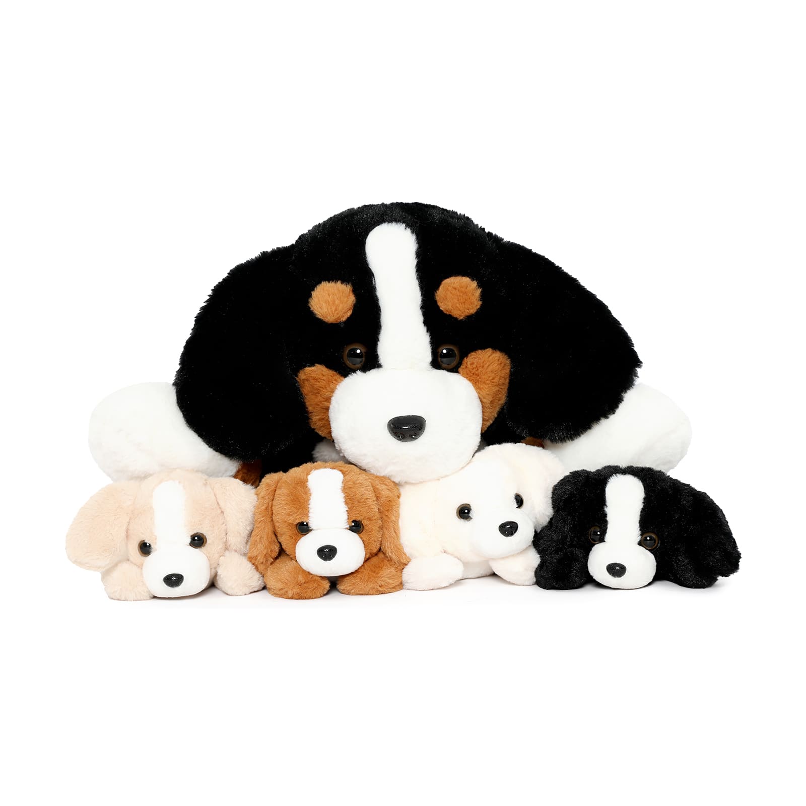 Bernese Mountain Dog Plush Toy Set, 24 Inches