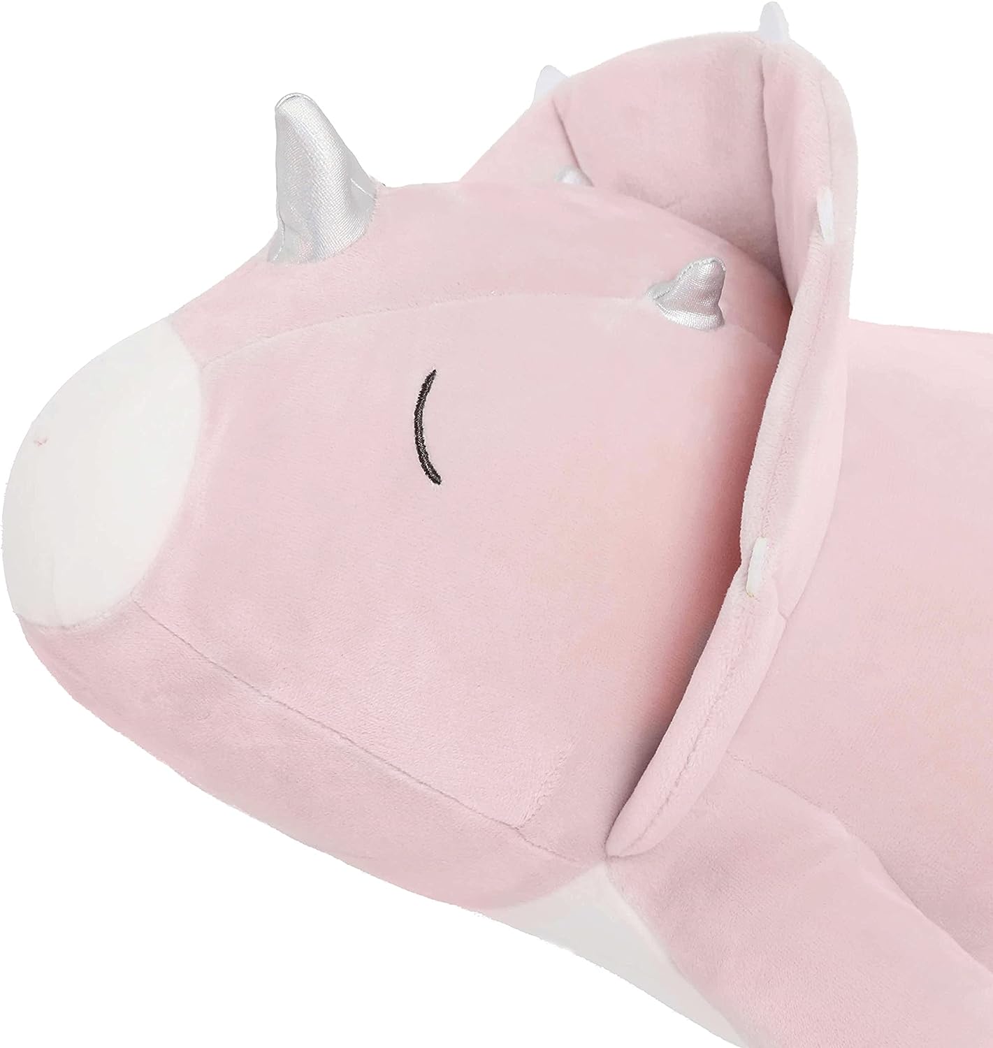 Coussin dinosaure, rose, 24/32 pouces