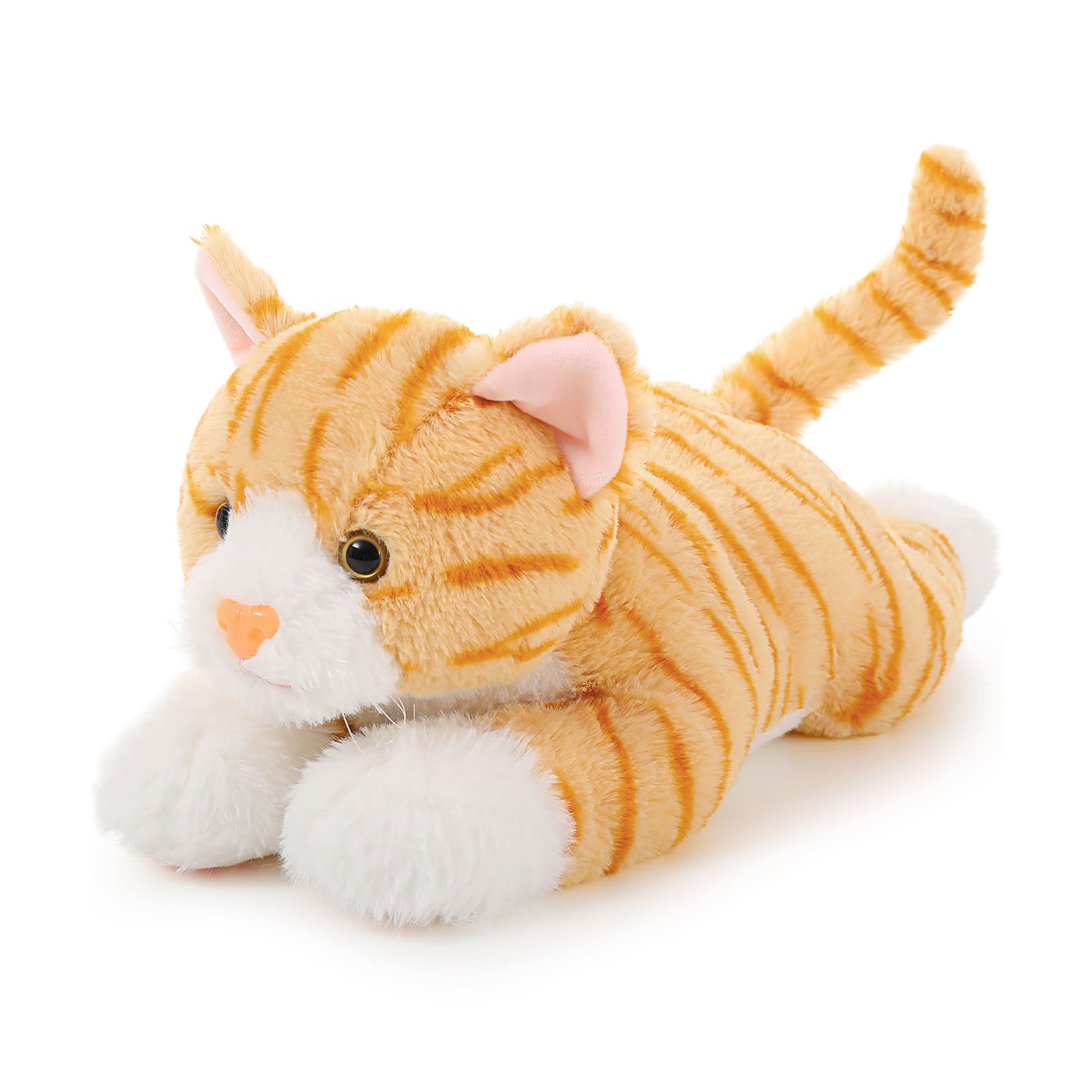 Cat Stuffed Animal Kitten Plush Toys, Orange/Grey/Tie-Dye, 16 Inches
