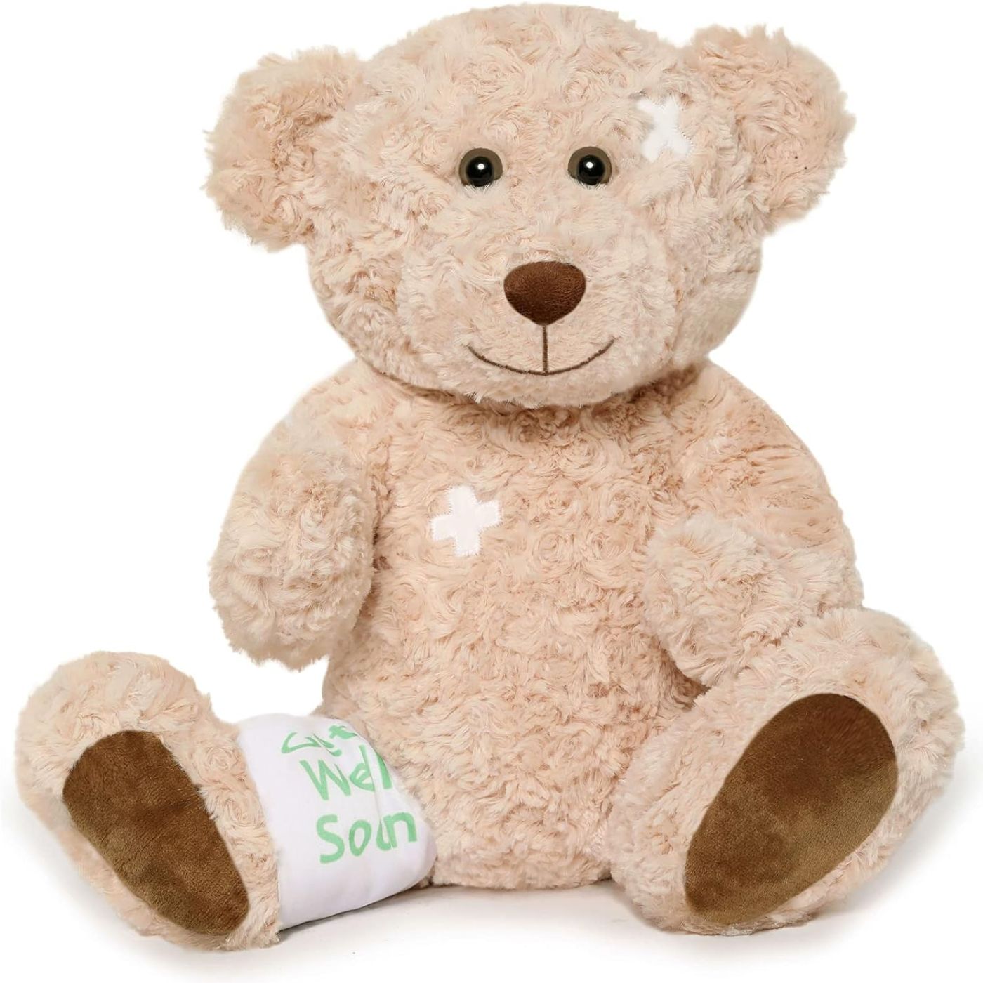 Ours en peluche Get Well Soon, marron, 13,8 pouces