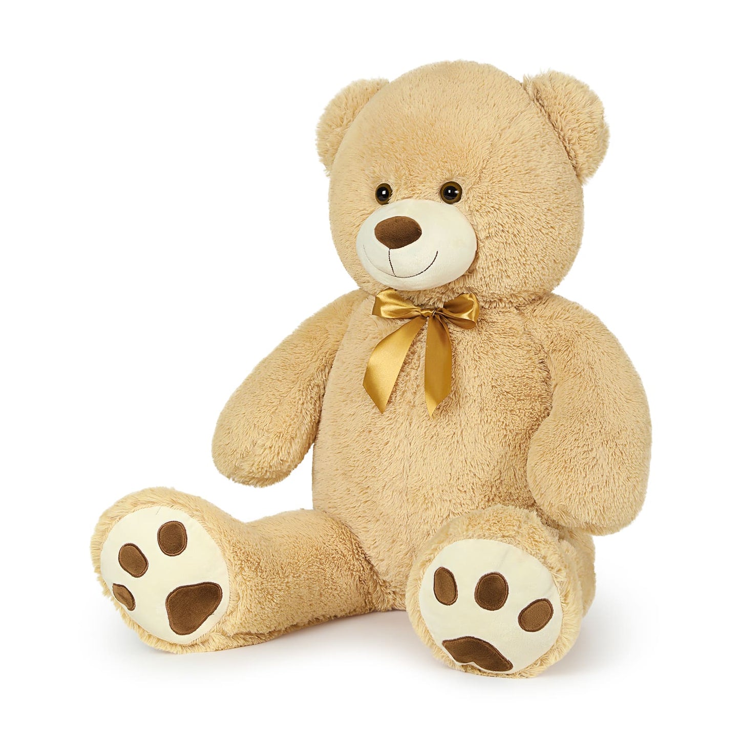 Ours en peluche géant, marron clair, 39/51 pouces