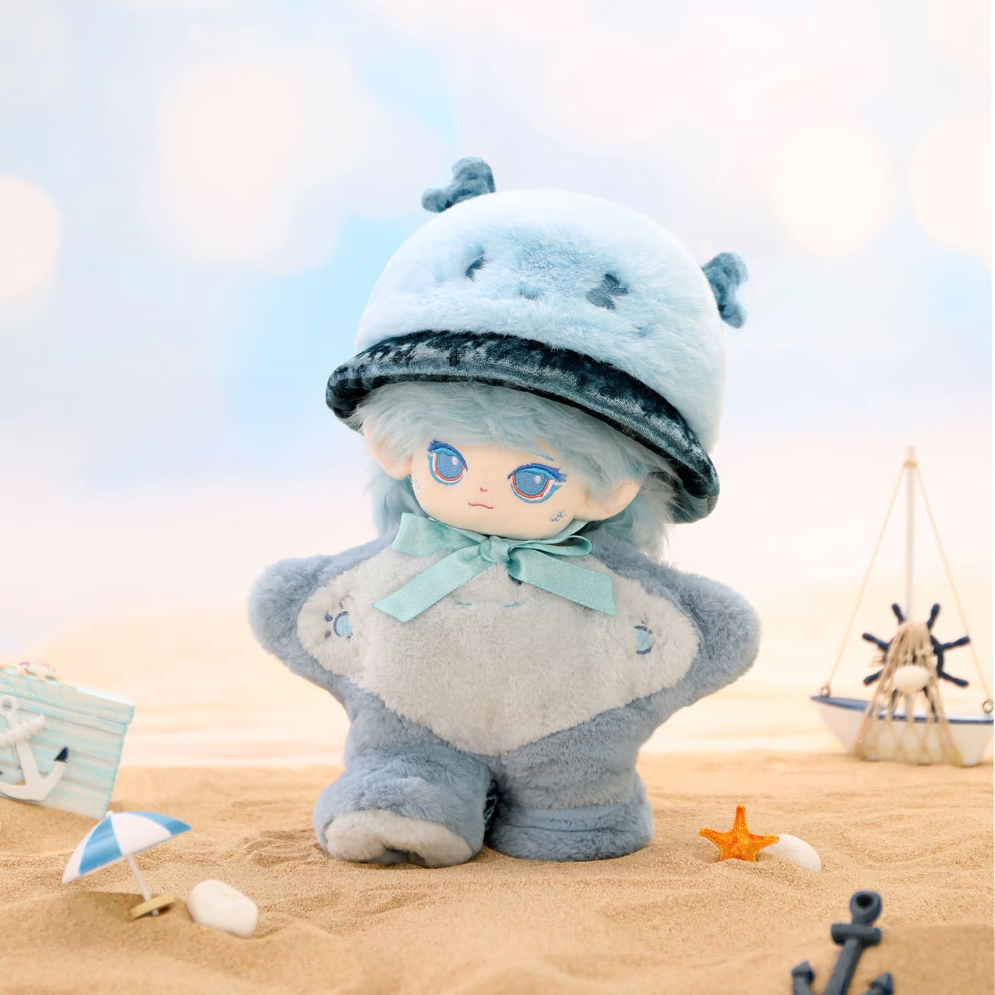Deep Sea Messenger Elf - Noora Handmade Doll, 13 Inches - Free Shipping