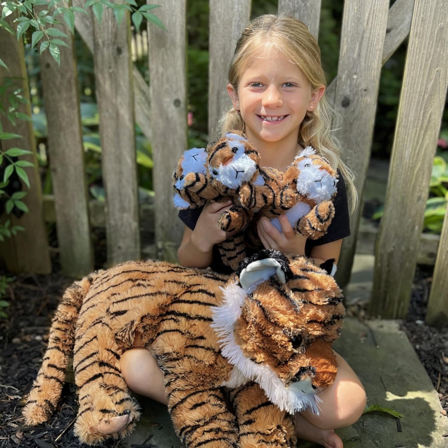 Tiger-Plüschspielzeug-Set, 20 Zoll