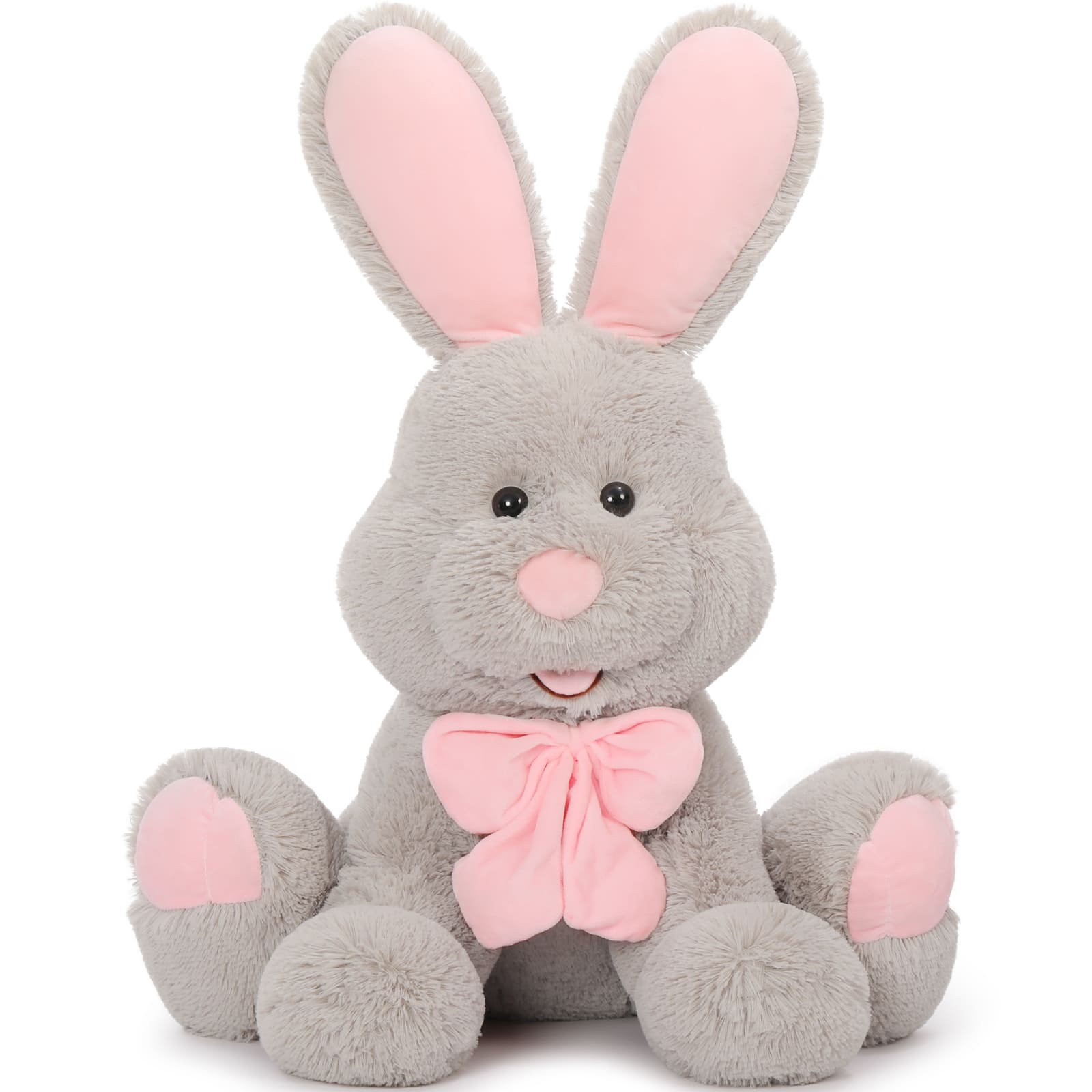 Big Bunny Plüschtier, Grau, 31,4 Zoll
