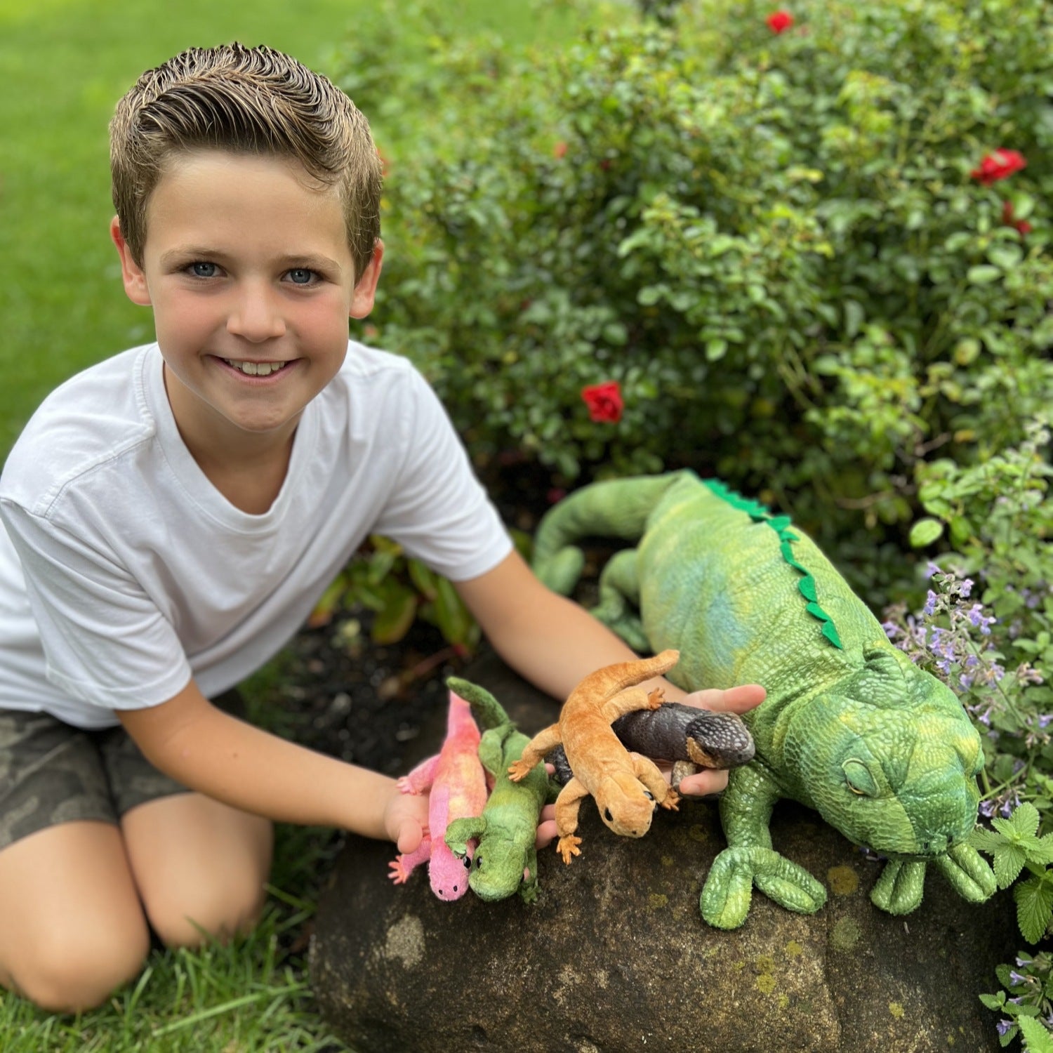 Realistic Lizard Stuffed Animals Reptile Plush Toys, 26.8 Inches